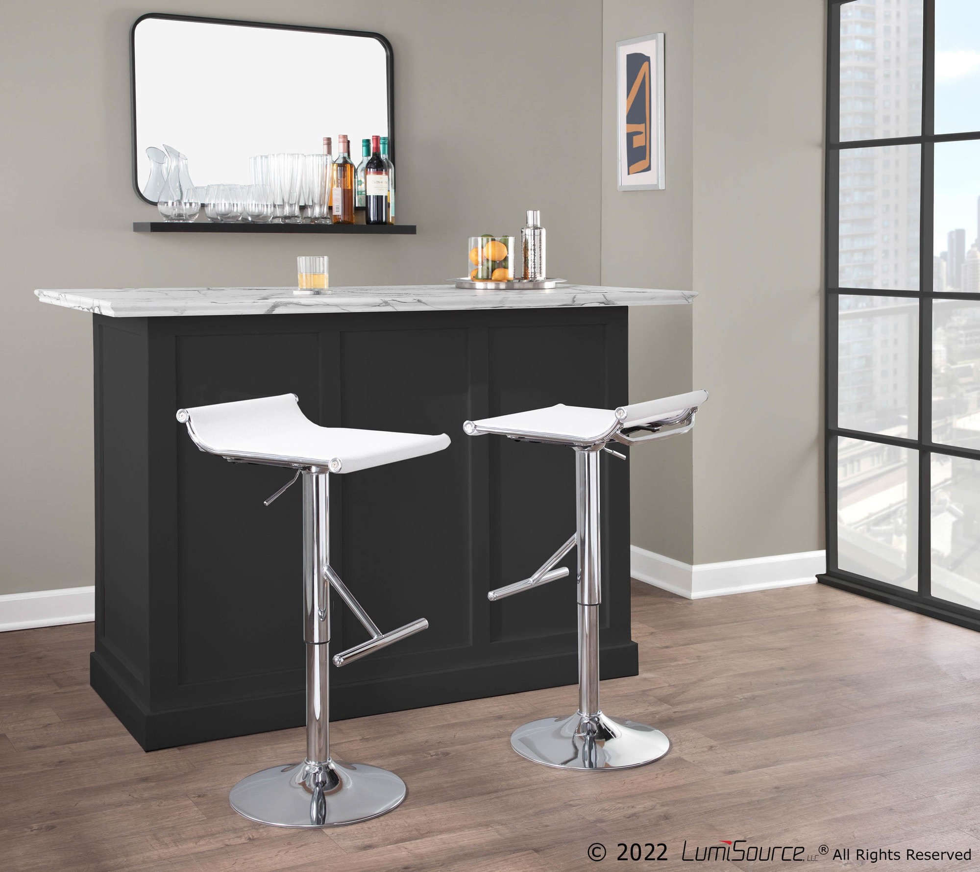Mirage-Ale-Chrome-White-Mesh-Contemporary-Adjustable-Bar-Stool-1