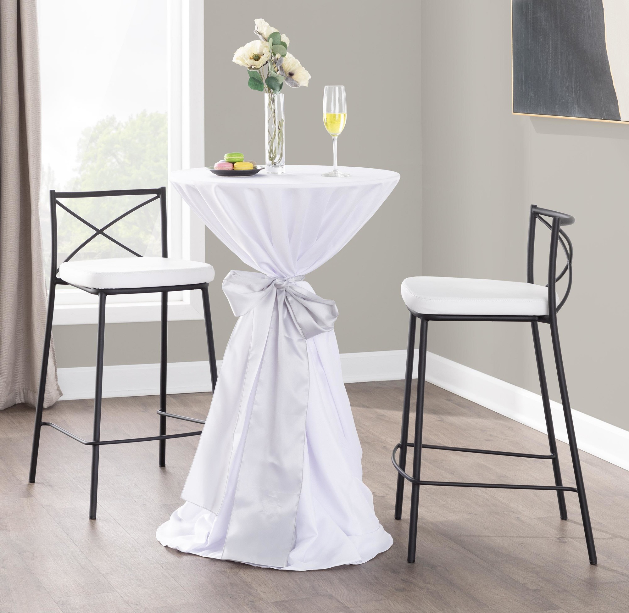 Modern-Charlotte-Black-Metal-White-Counter-Stools-25-Inch-Set-of-2