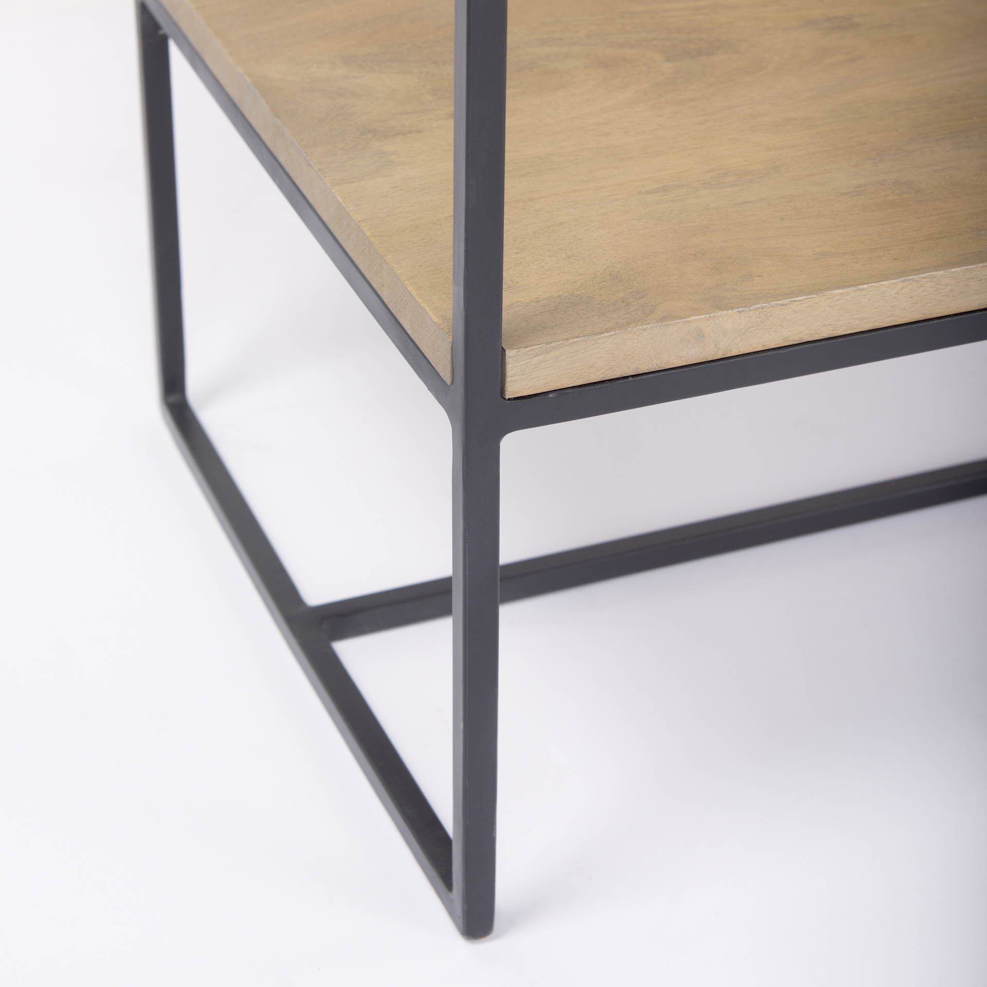 Morris-47.0L-x-15.0W-x-75.0H-Light-Brown-Wood-w-Black-Metal-Frame-6-Tier-Shelving-Unit-8