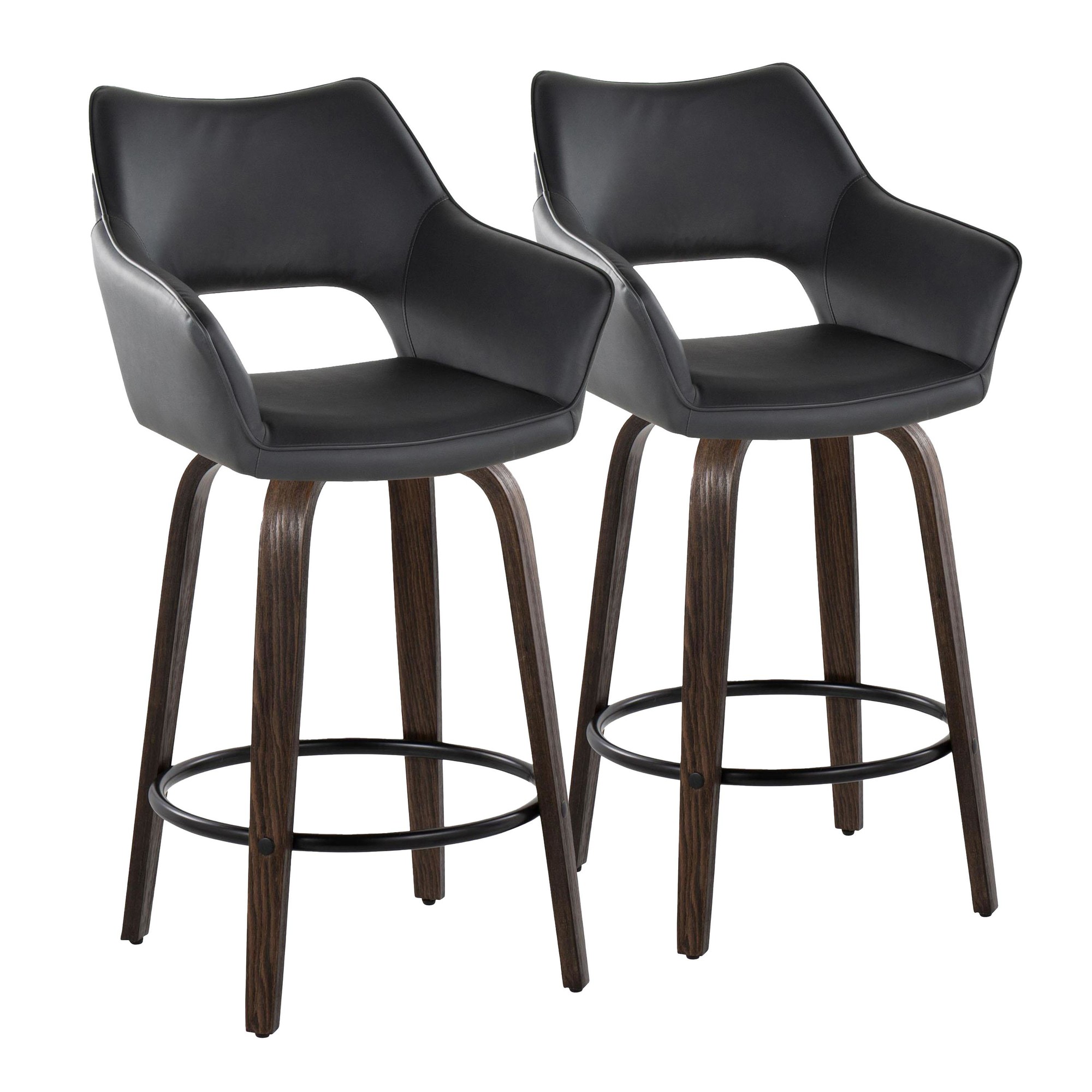 Mustang-26-Contemporary-Walnut-and-Black-Swivel-Stools-Set-of-2-2