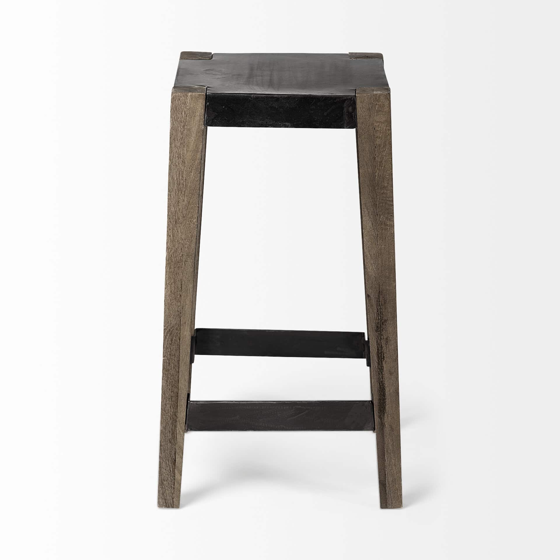 Nell-26-Seat-Height-Black-Metal-Seat-Foot-Rest-With-Brown-Wood-Legs-Stool-4