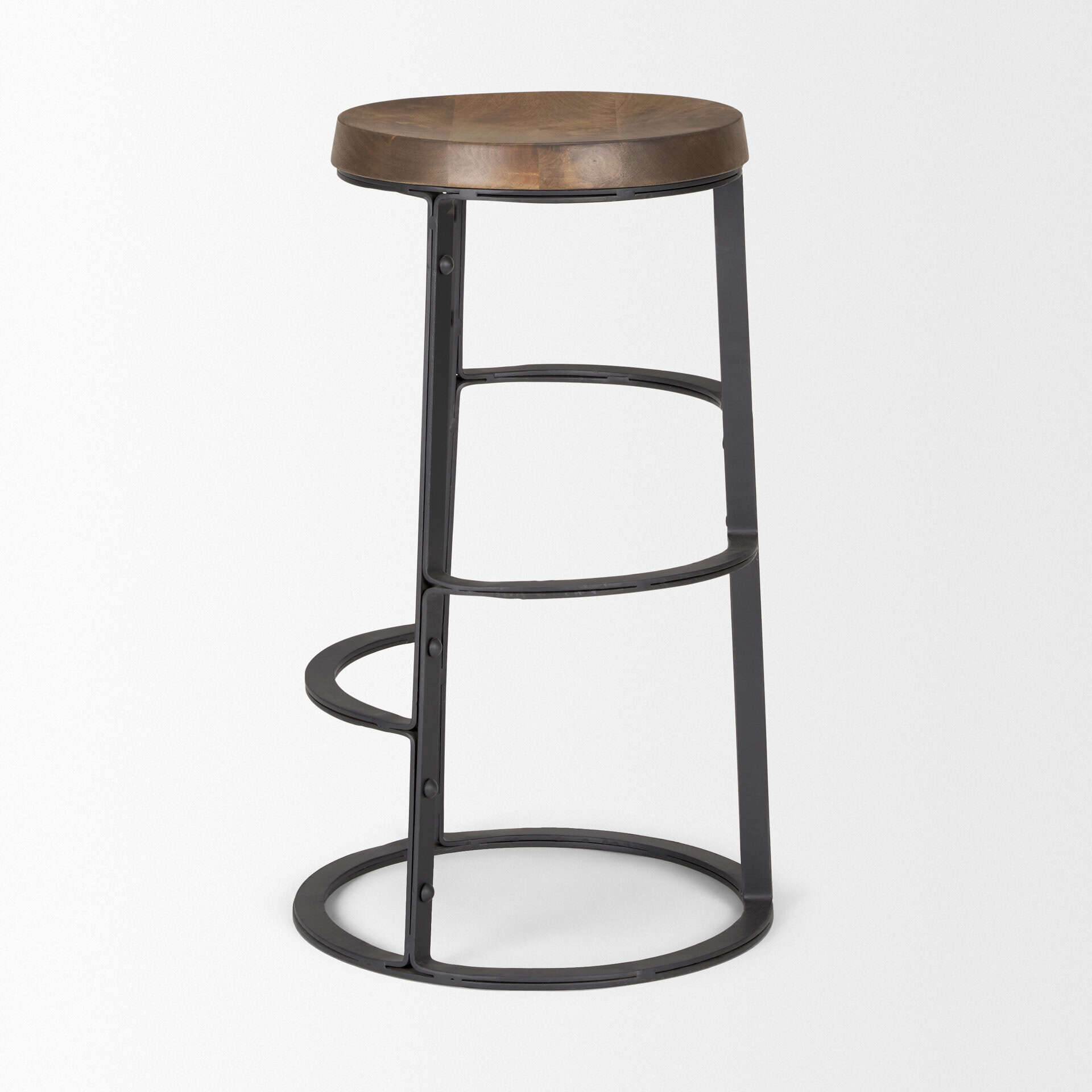 Neo-26.3-Seat-Height-Brown-Wood-Seat-Black-Metal-Frame-Stool-4