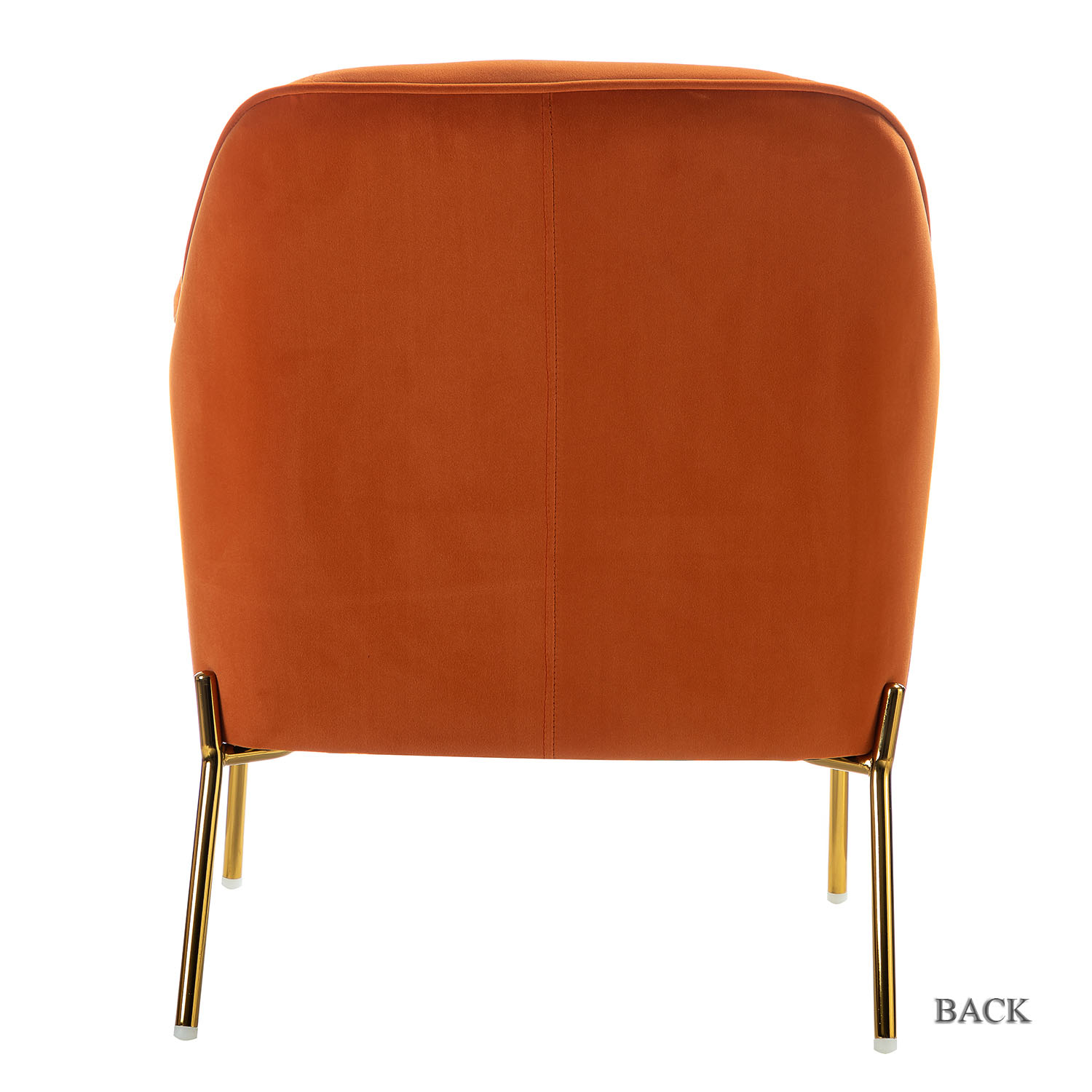 Nora-Orange-Velvet-Mid-Century-Modern-Accent-Chair-with-Gold-Legs-2