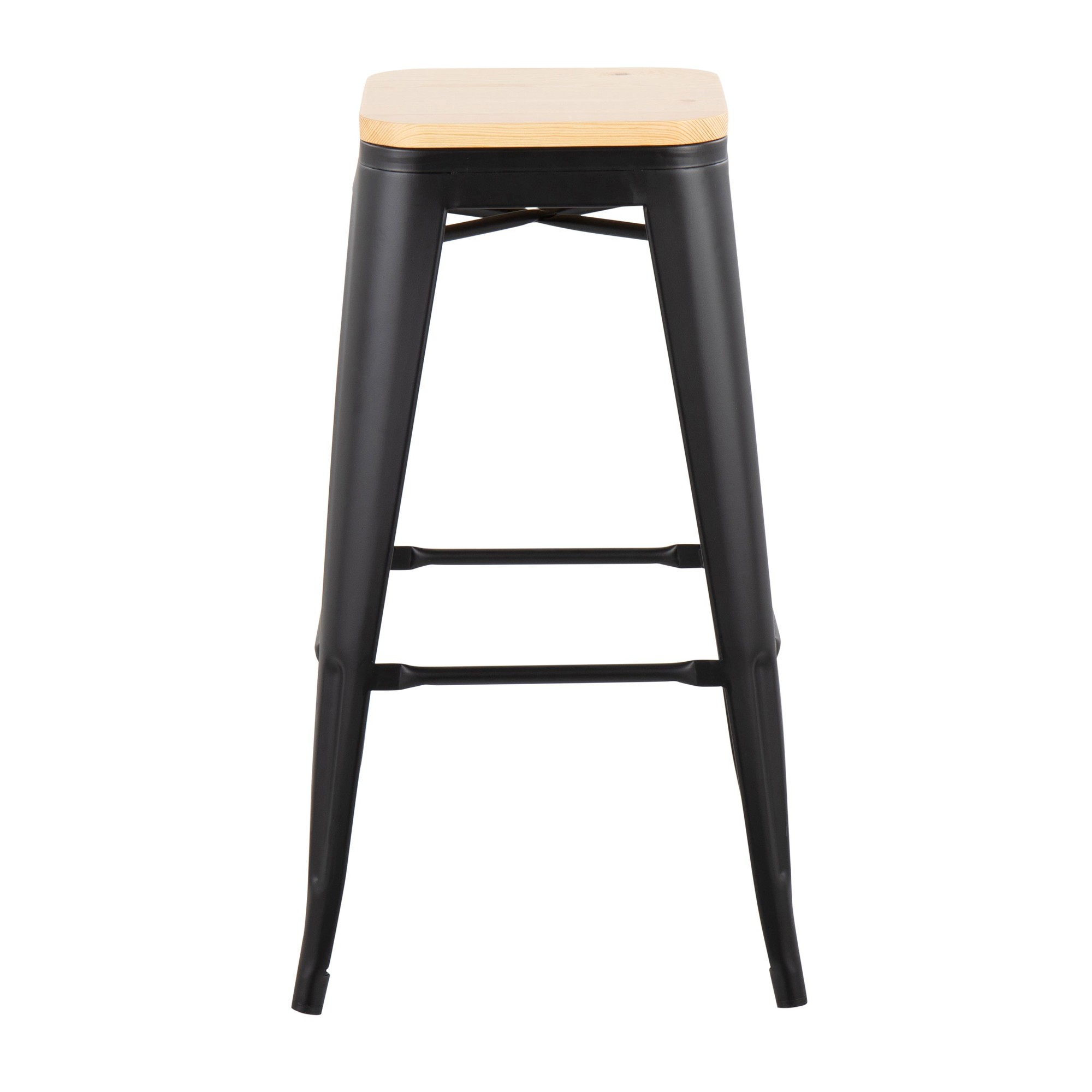 Oregon-Black-Steel-Natural-Wood-Contemporary-Bar-Stools-Set-of-2-3
