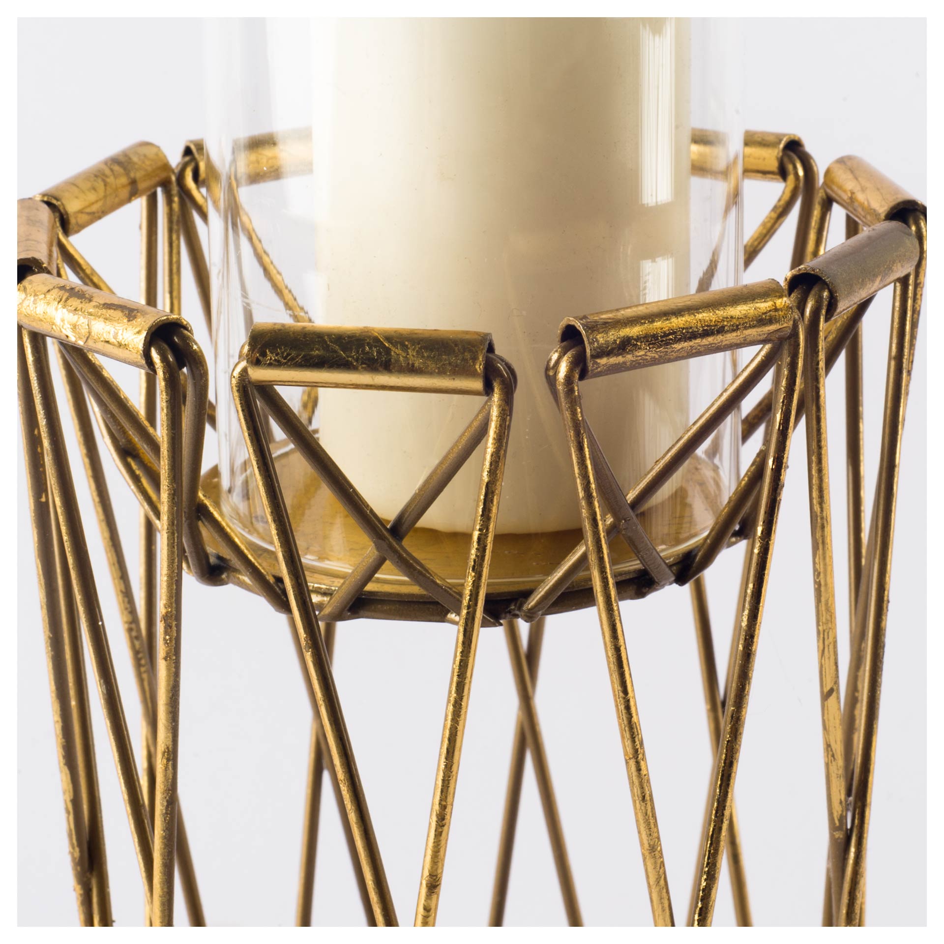 Othello-I-Tall-Antiqued-Brass-Metal-Table-Candle-Holder-2
