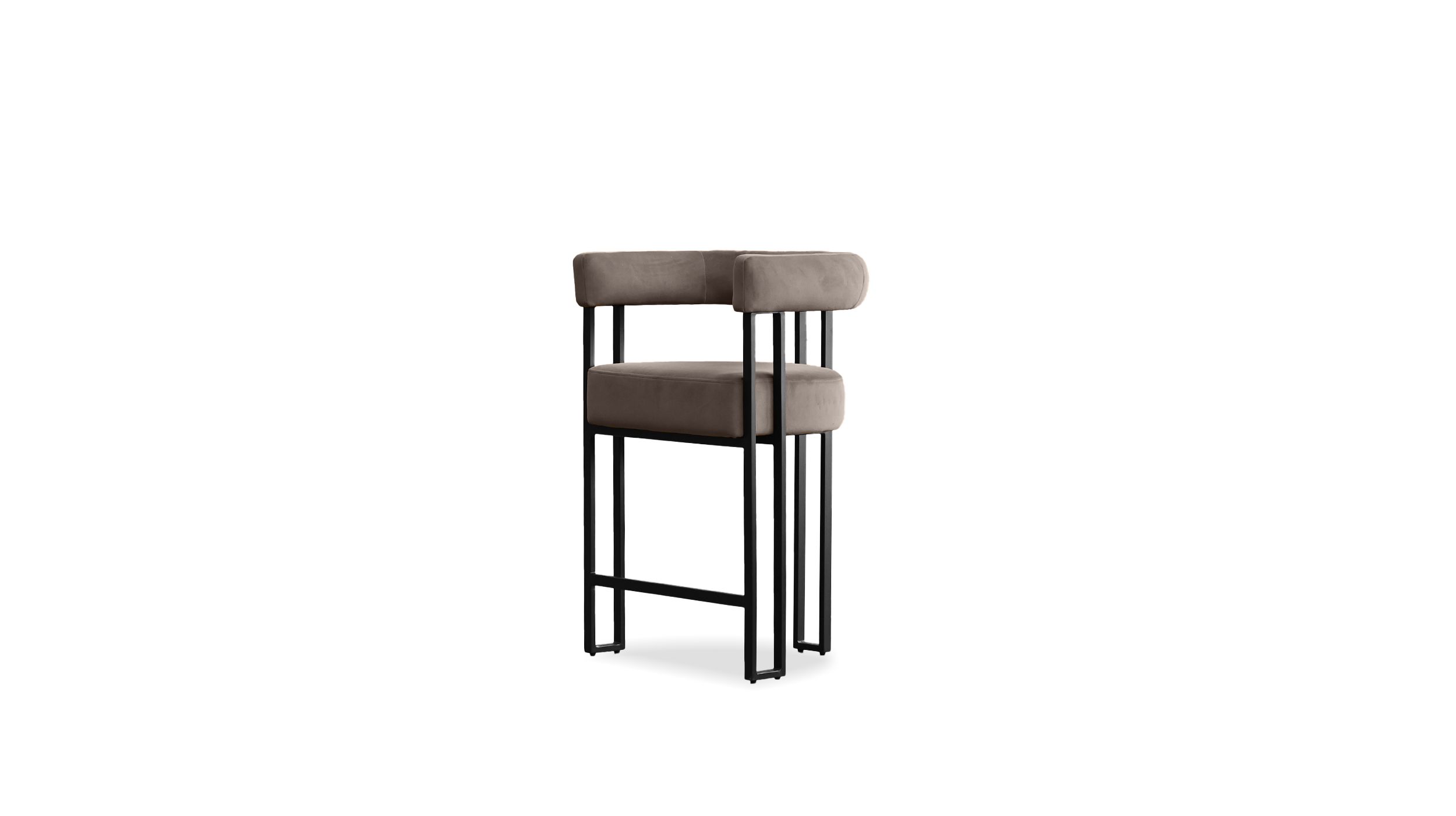 PARAH-Bruna-Fabric-Black-Steel-Counter-Stool
