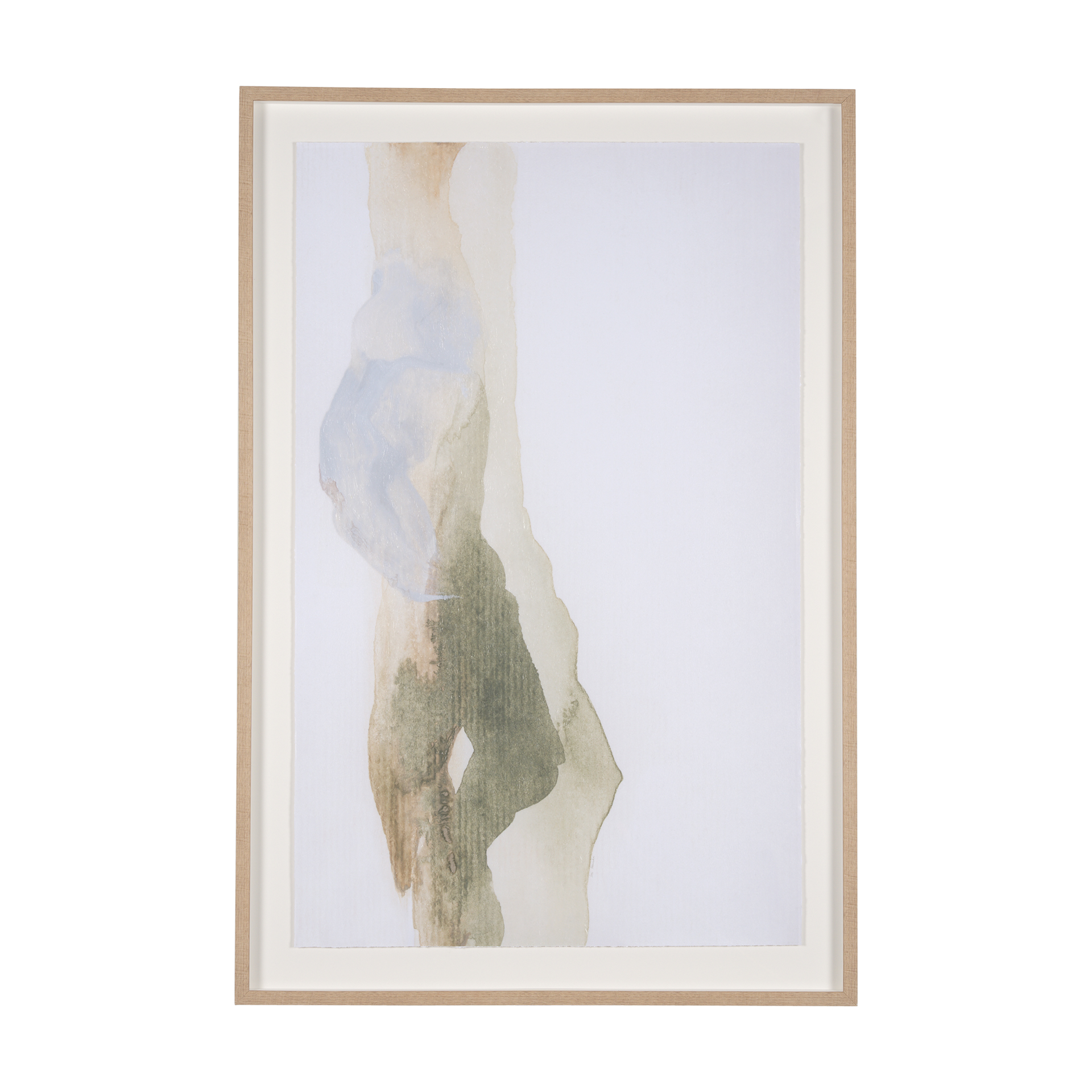 Peace-by-Ira-Havuka-a-Hand-Embelished-Textured-Framed-Art-Print-Matted-under-Glass