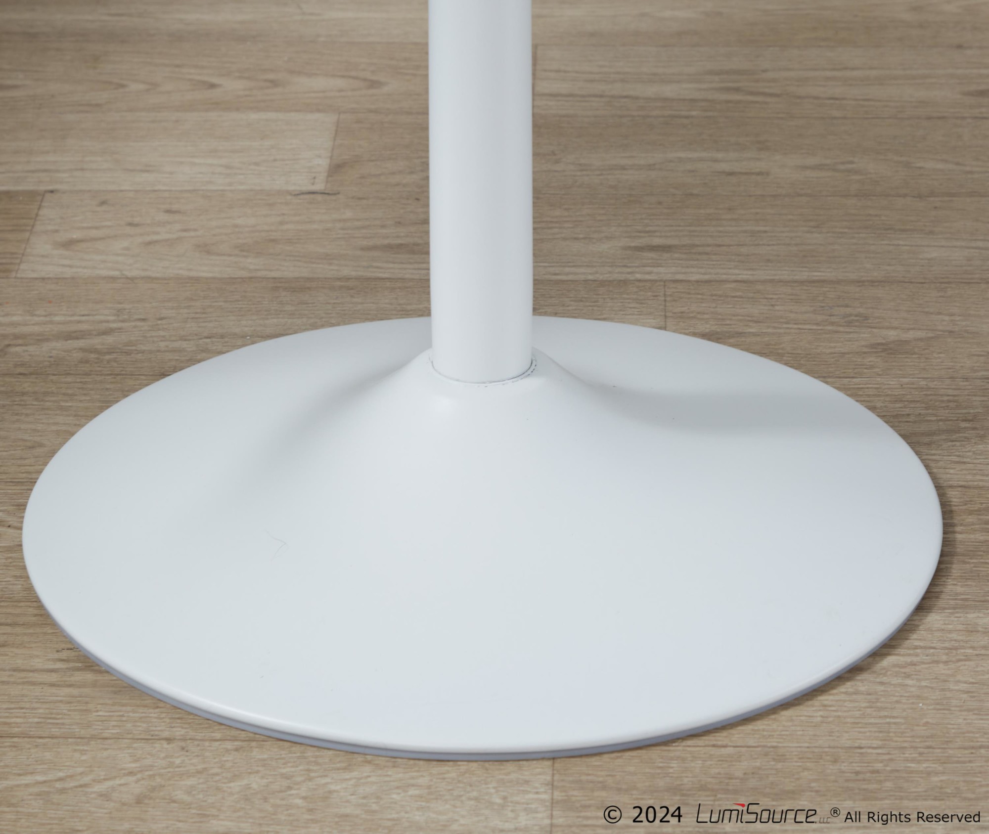 Pebble-White-Contemporary-Adjustable-Dining-to-Bar-Table-1
