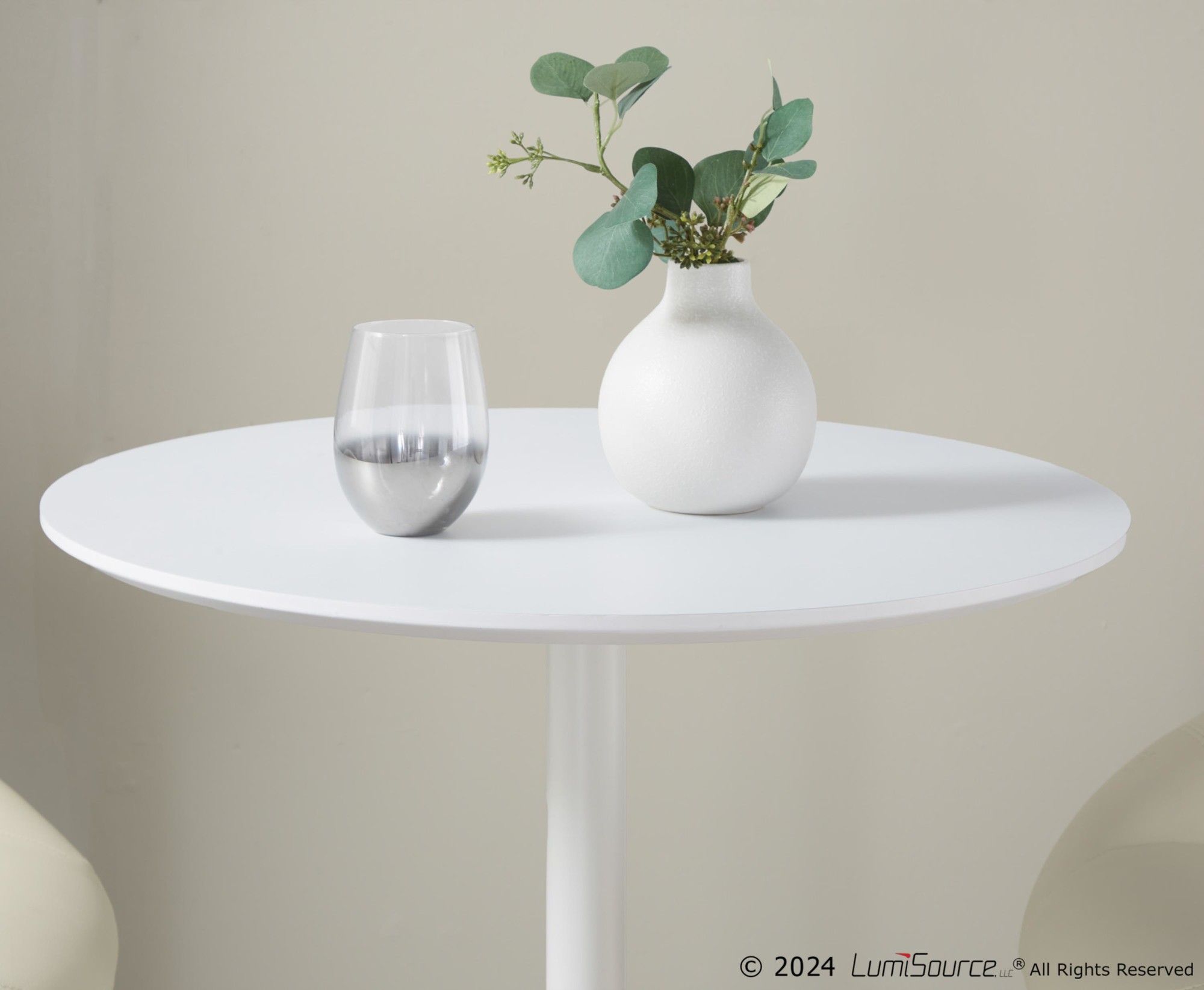 Pebble-White-Contemporary-Adjustable-Dining-to-Bar-Table-2