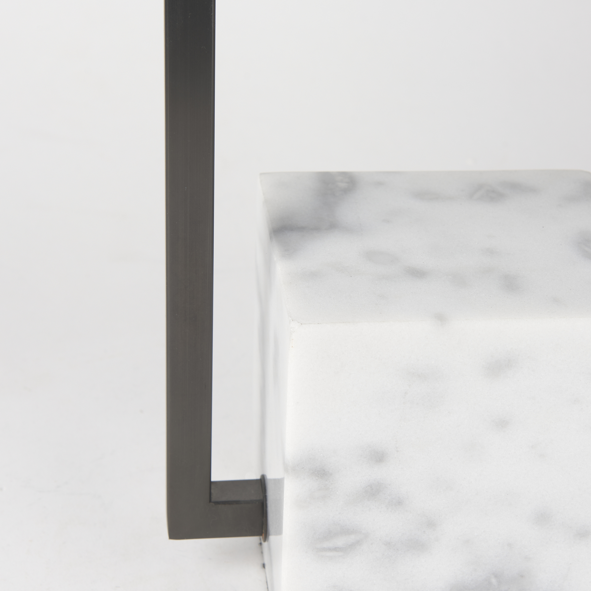 Peyton-14.0L-x-9.0W-x-26.2H-Black-Metal-WMarble-Cube-and-White-Shade-Table-Lamp-7