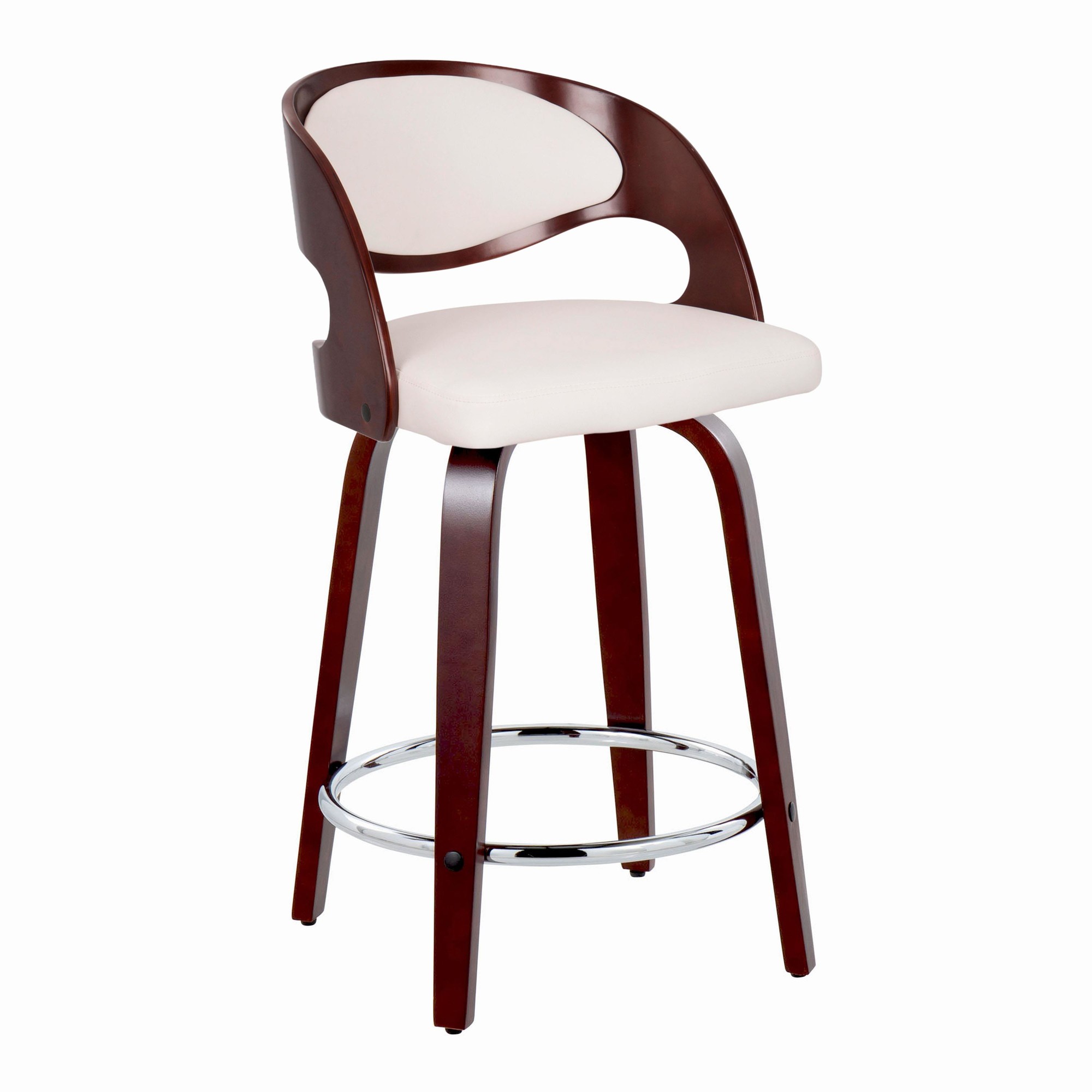 Pino-24-Mid-Century-Modern-Mahogany-Swivel-Counter-Stools-Set-of-2-1
