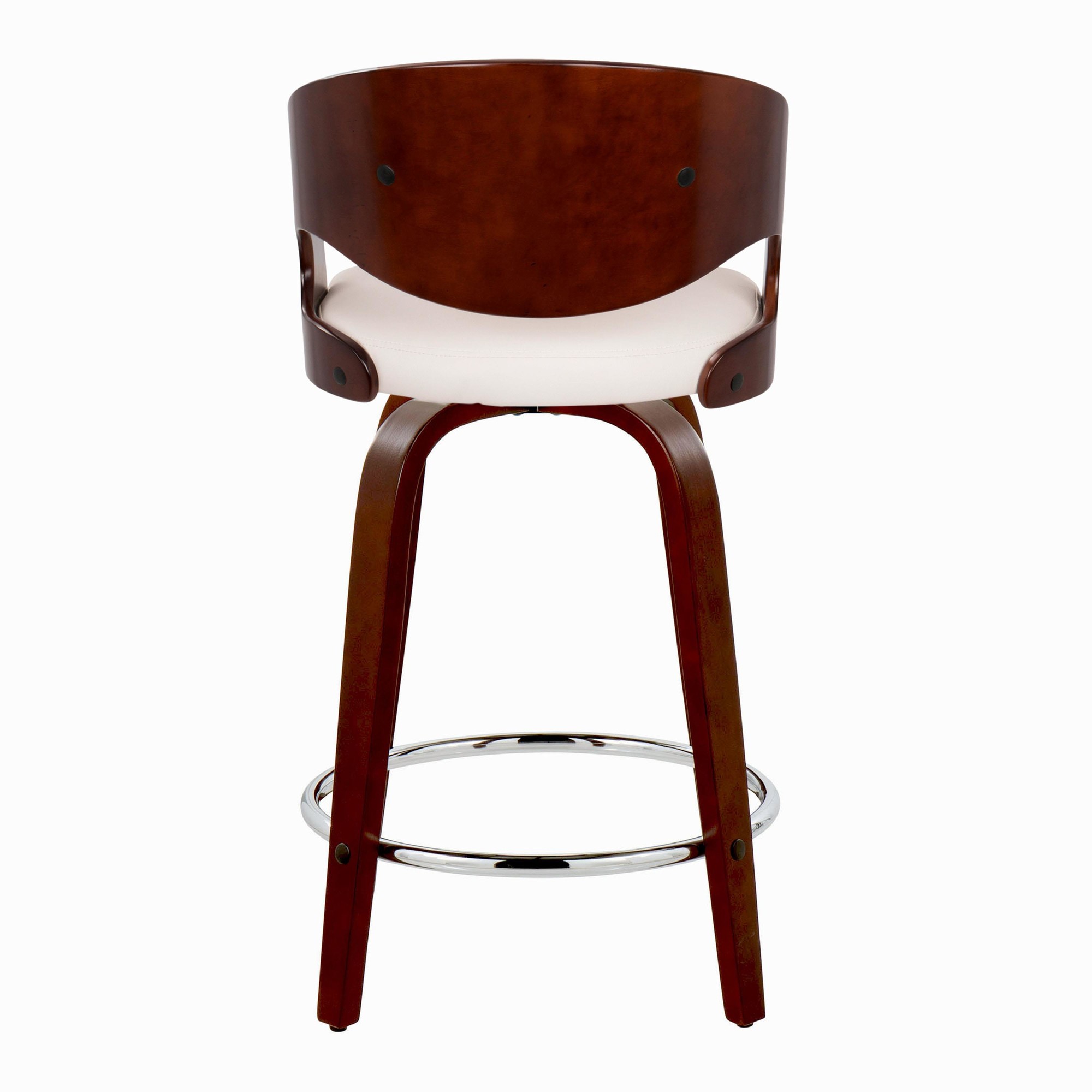 Pino-24-Mid-Century-Modern-Mahogany-Swivel-Counter-Stools-Set-of-2-4