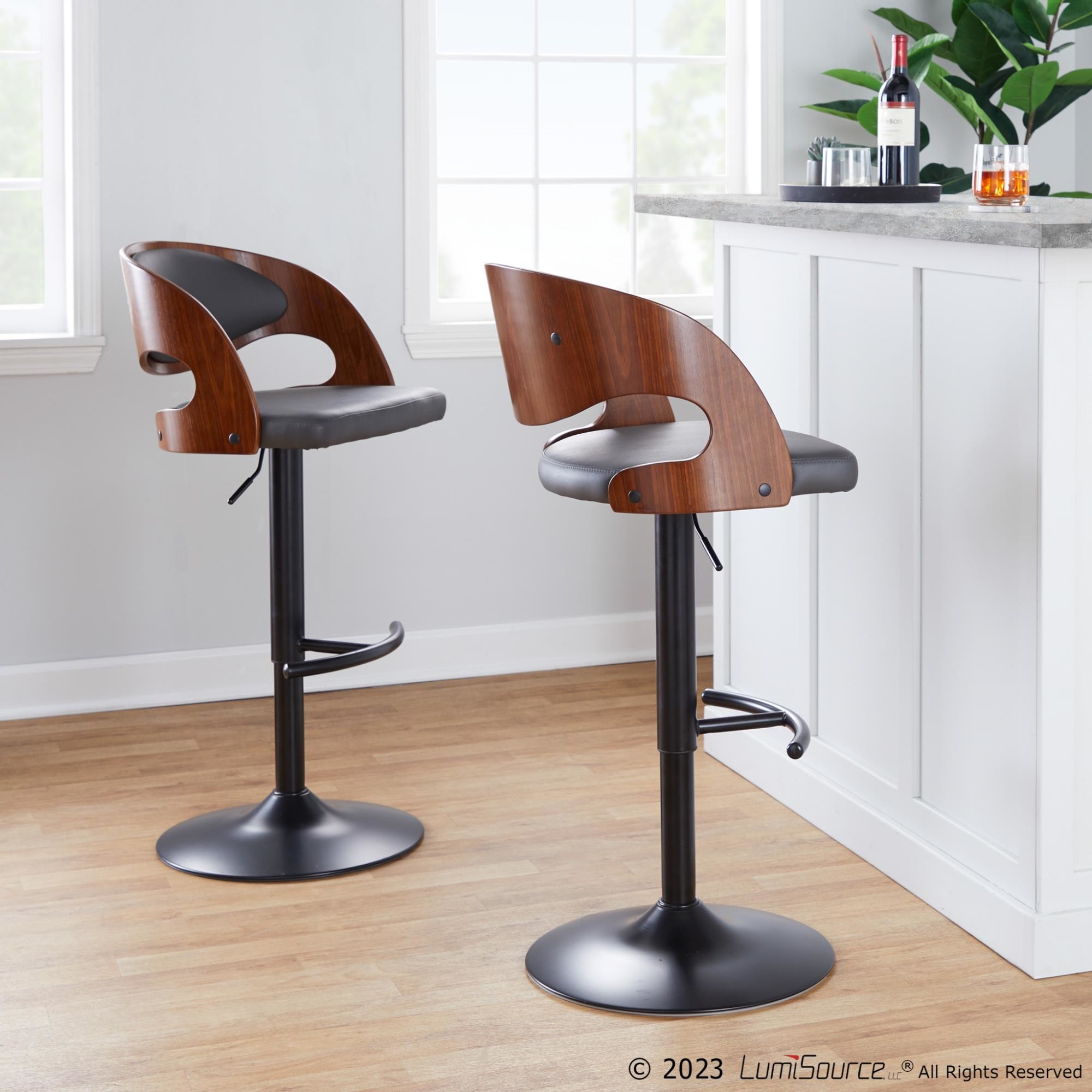 Pino-Black-Walnut-Grey-Mid-Century-Modern-Adjustable-Barstool-Set-of-2-1
