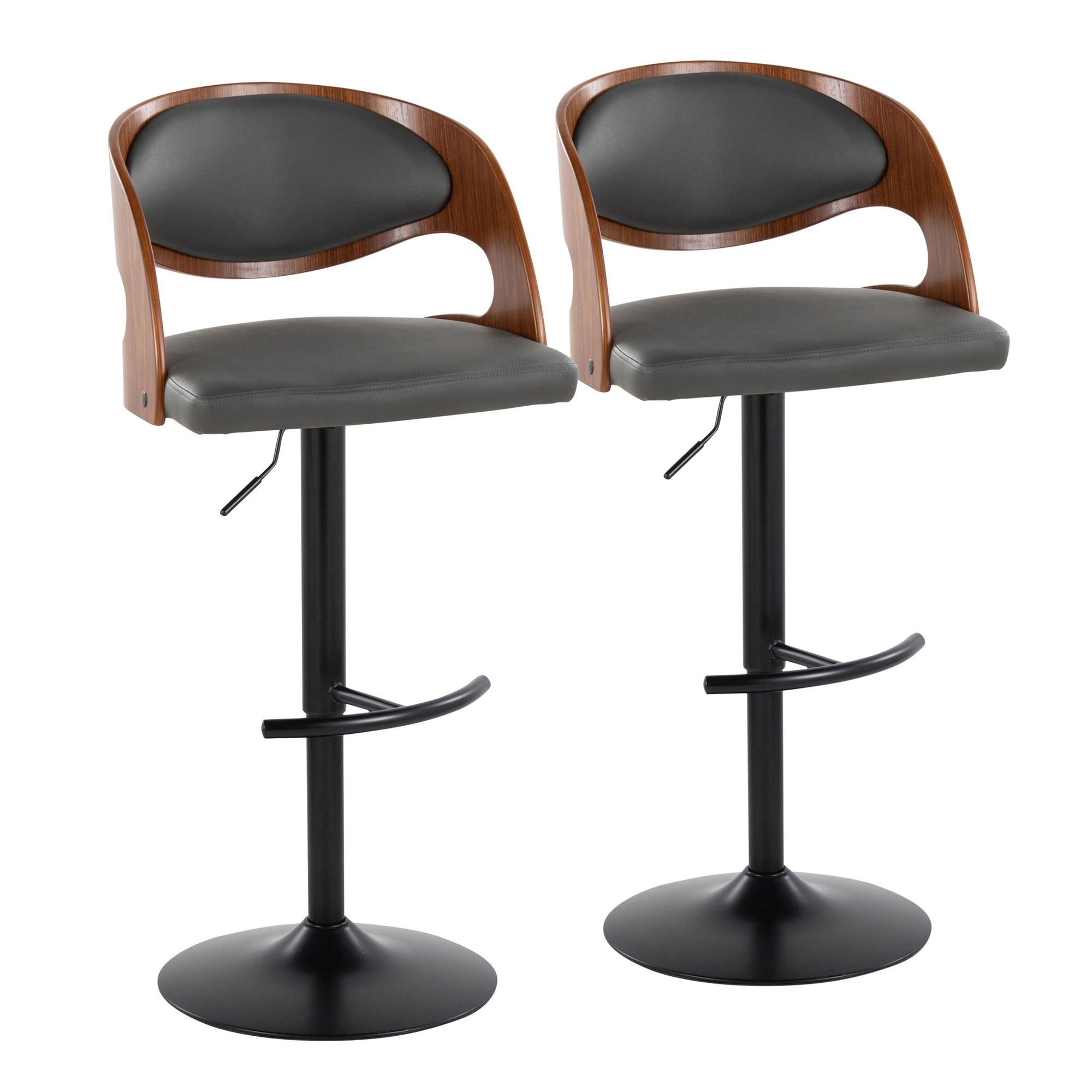 Pino-Black-Walnut-Grey-Mid-Century-Modern-Adjustable-Barstool-Set-of-2-2