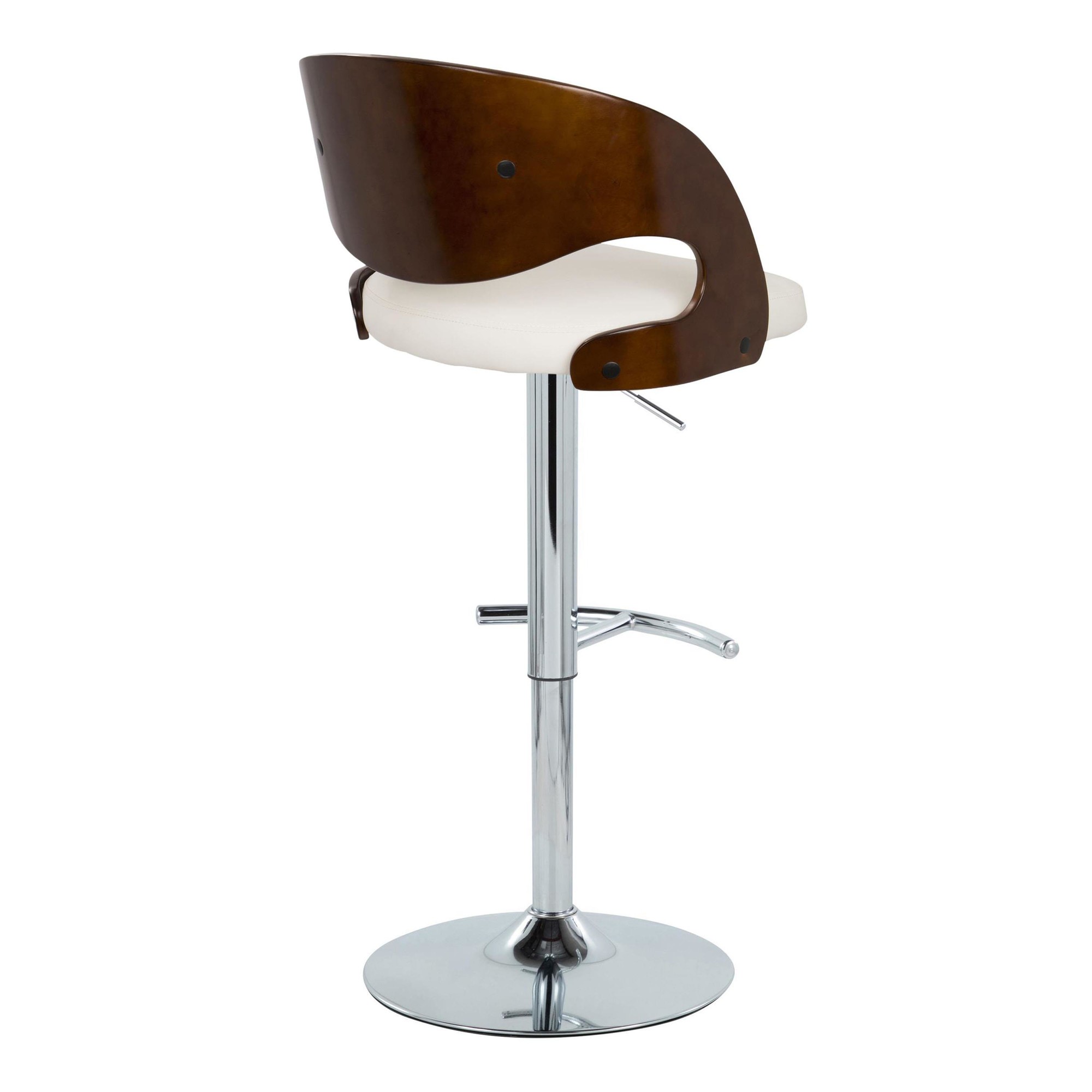 Pino-Chrome-Mahogany-Mid-Century-Modern-Adjustable-Barstools-Set-of-2-5