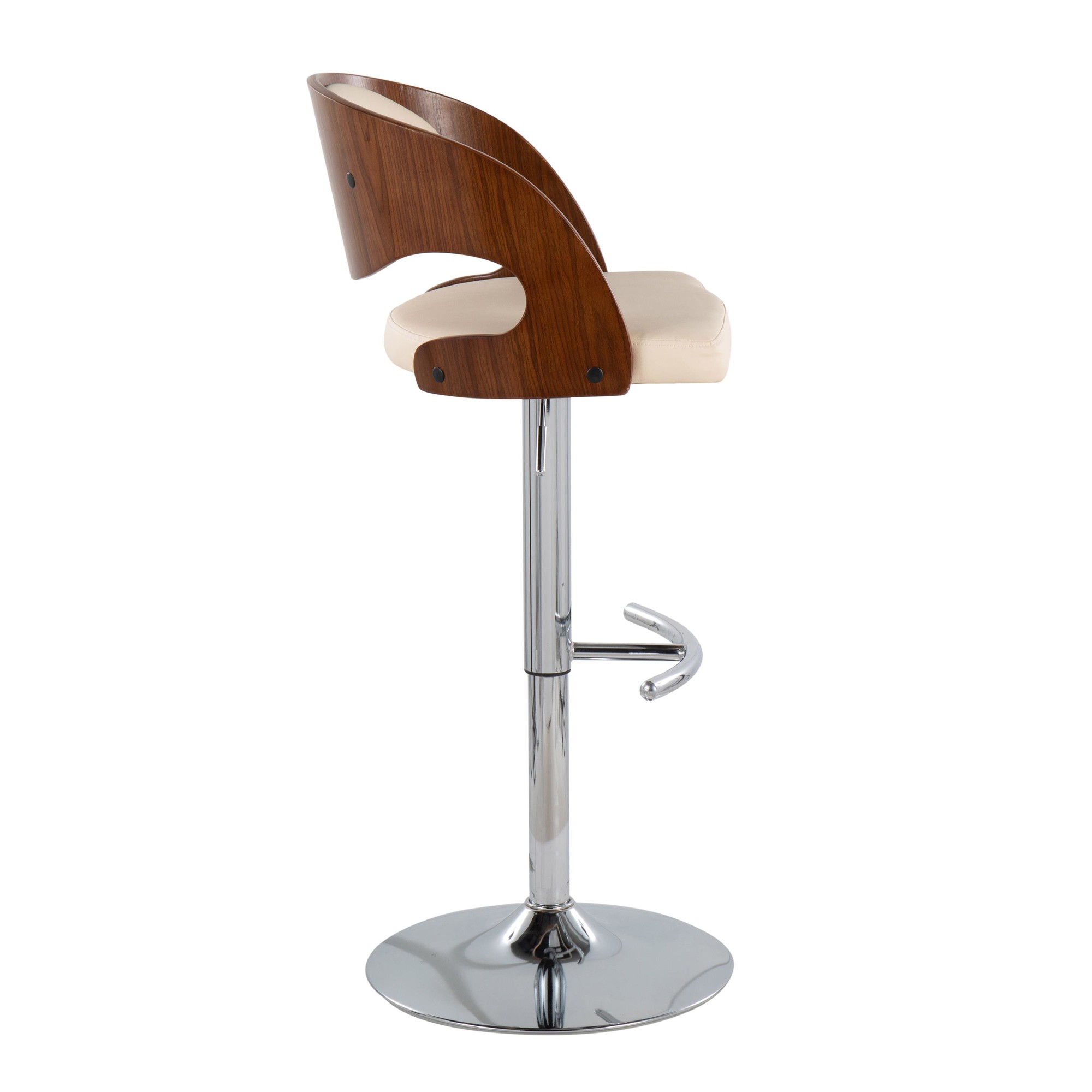 Pino-Mid-Century-Modern-Walnut-and-Cream-Bar-Stools-Set-of-2-3