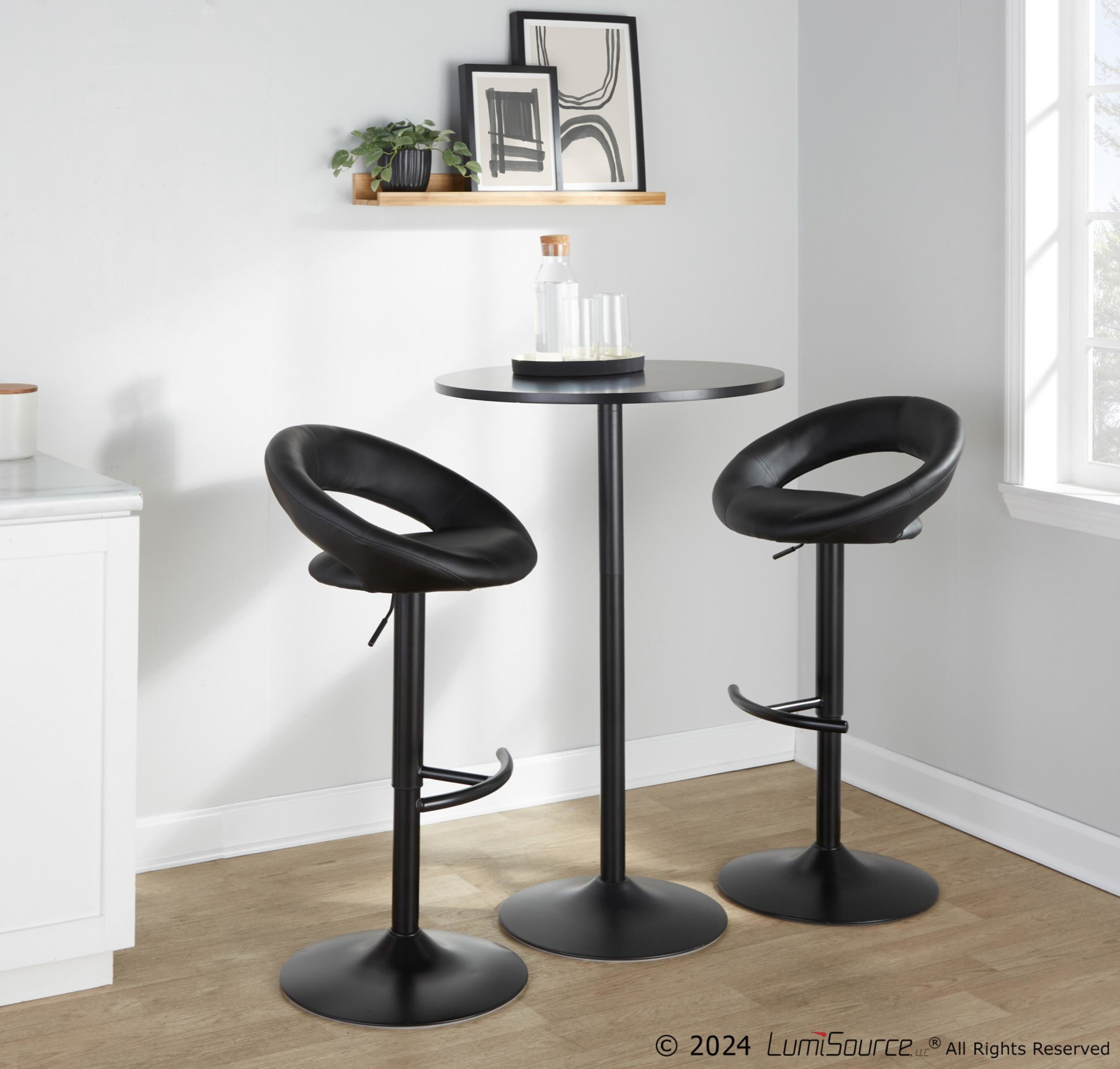 Posh-Black-Faux-Leather-Contemporary-Swivel-Barstools-Set-of-2-2