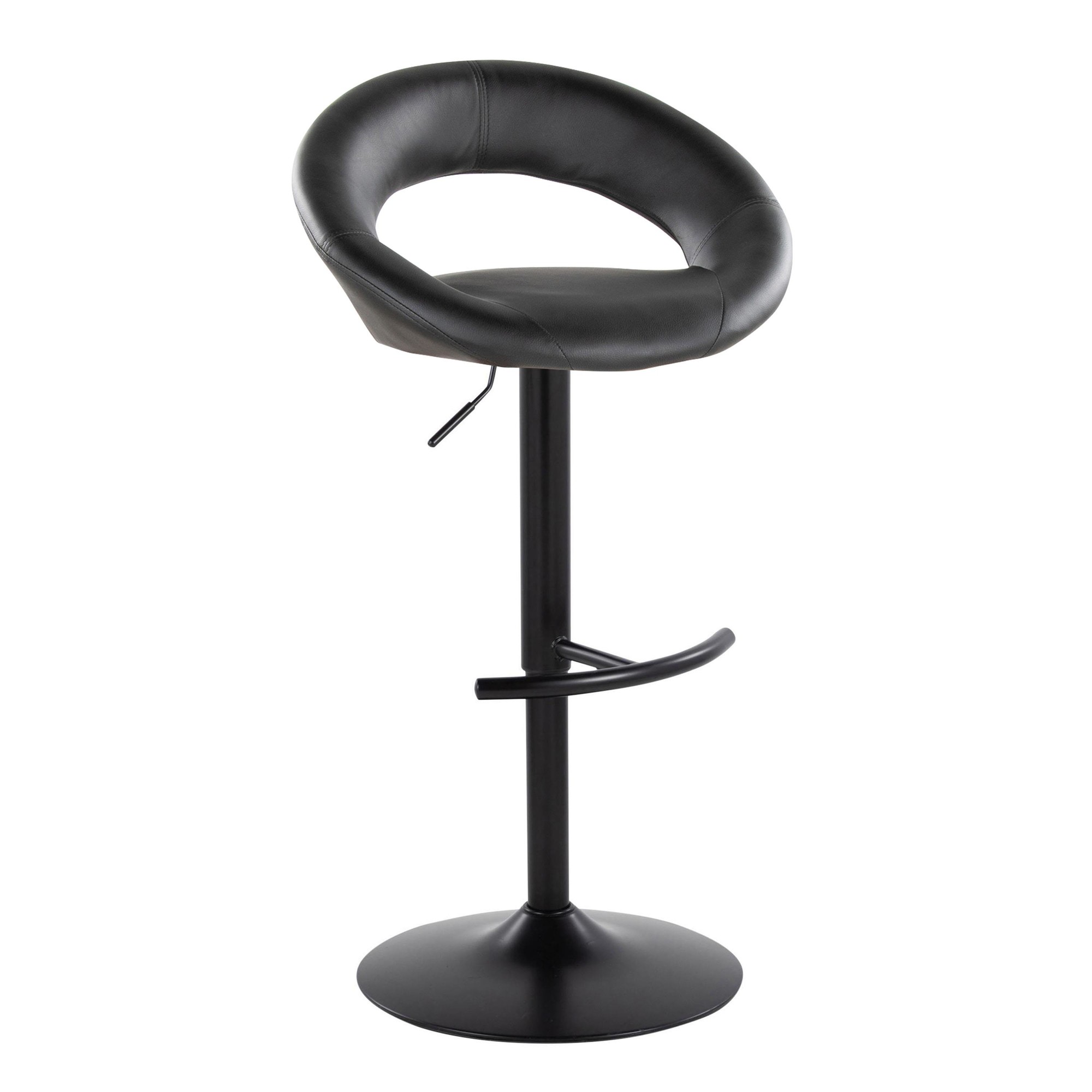 Posh-Black-Faux-Leather-Contemporary-Swivel-Barstools-Set-of-2-5