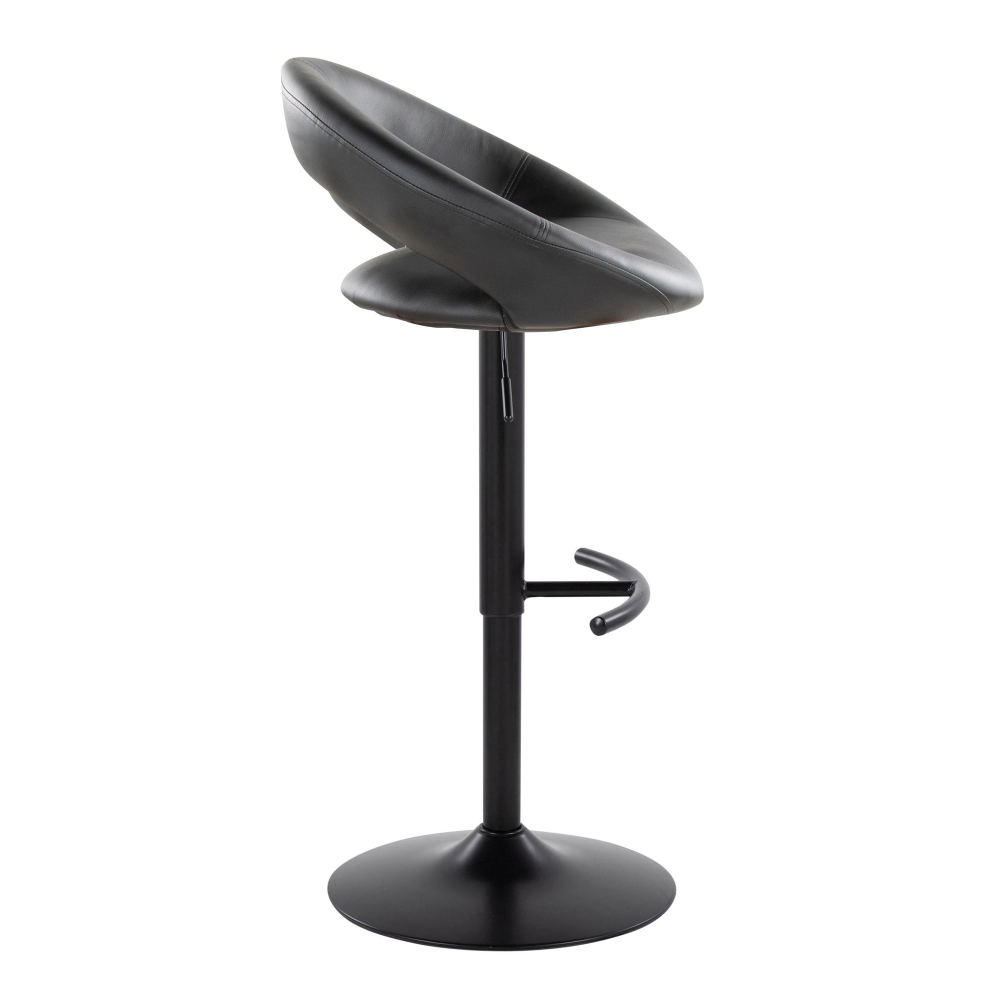 Posh-Black-Faux-Leather-Contemporary-Swivel-Barstools-Set-of-2-6