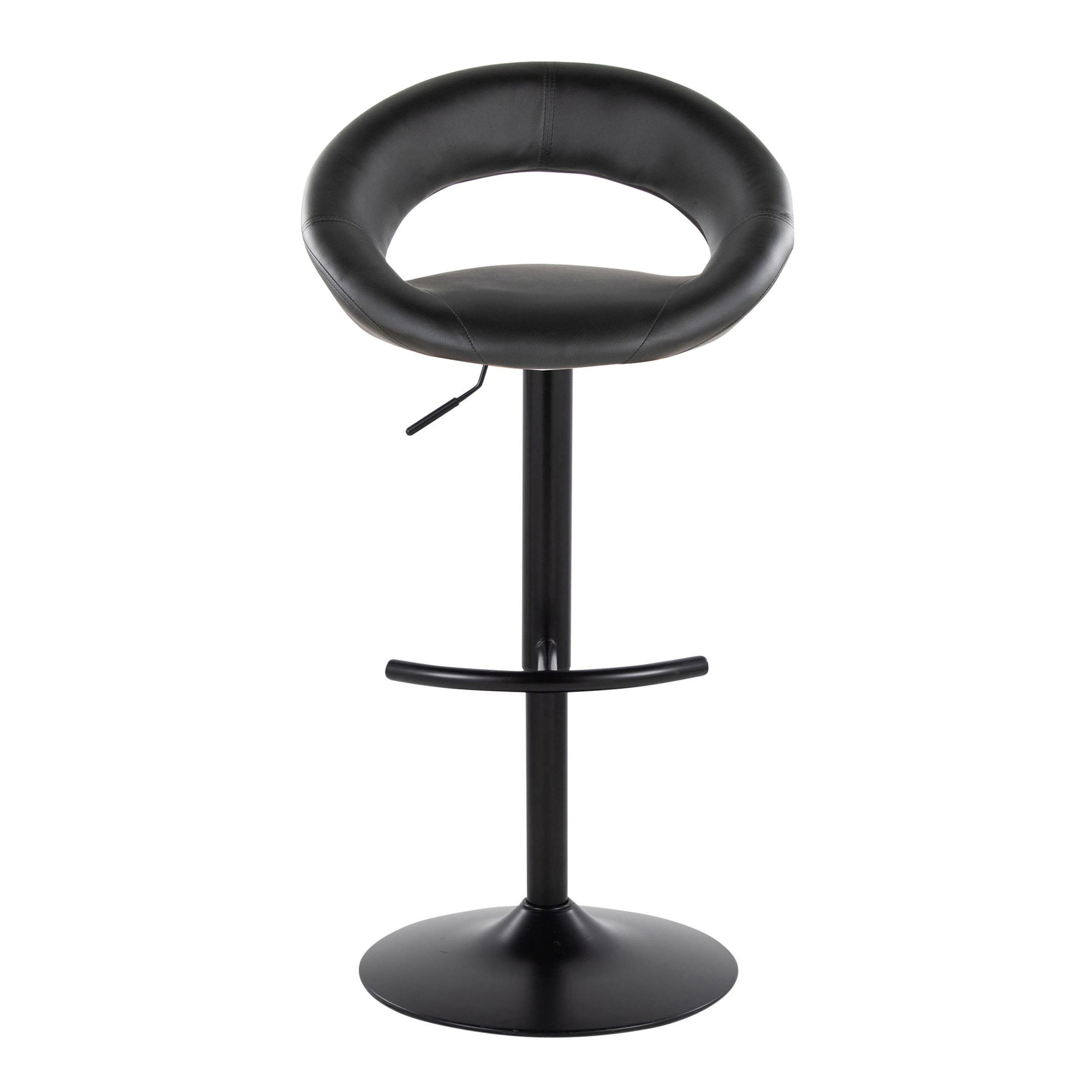 Posh-Black-Faux-Leather-Contemporary-Swivel-Barstools-Set-of-2-9