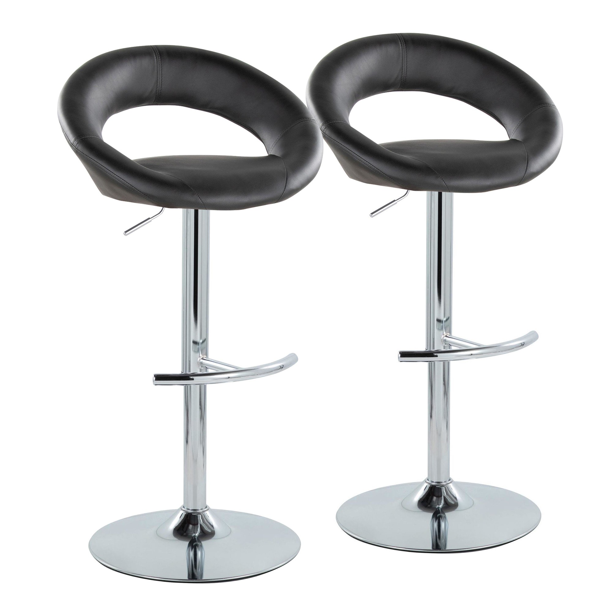 Posh-Contemporary-Chrome-and-Black-Faux-Leather-Swivel-Barstools-Set-of-2-4