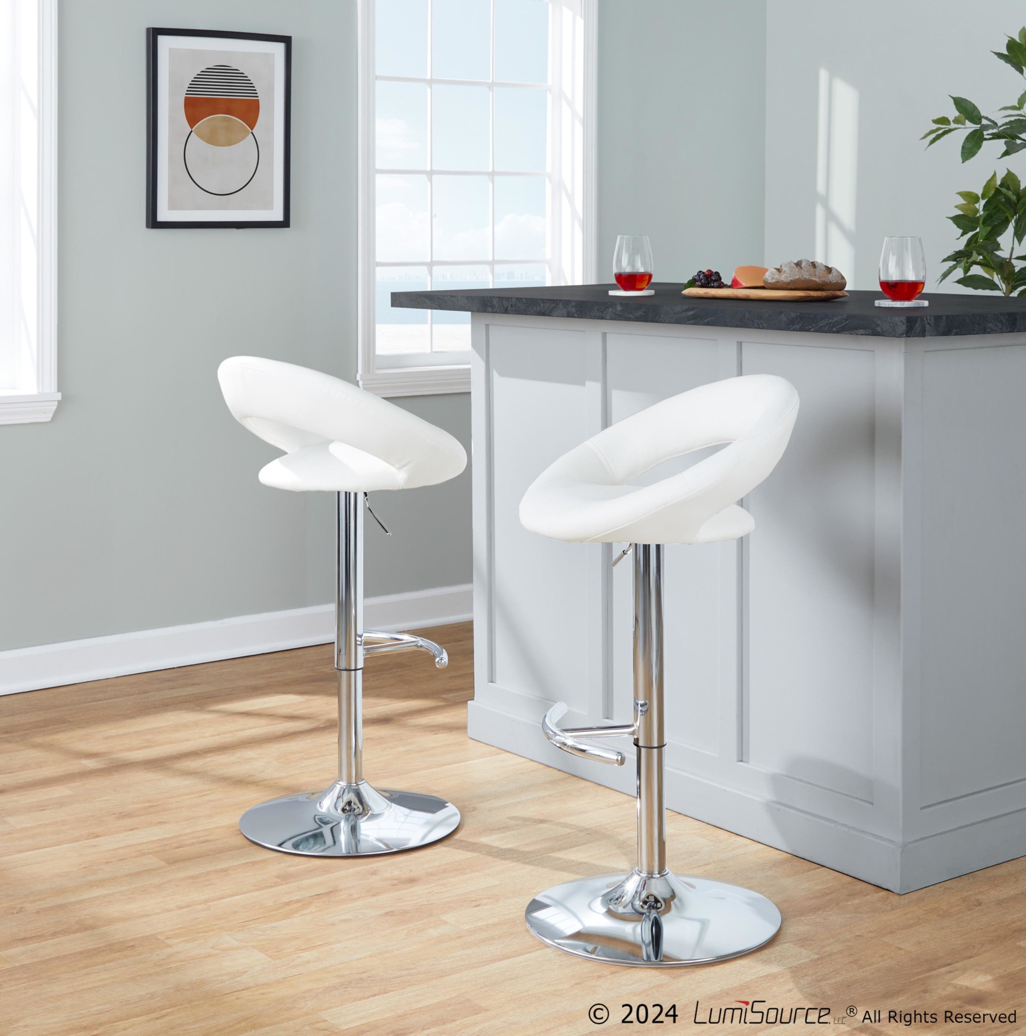 Posh-White-Faux-Leather-Chrome-Contemporary-Swivel-Bar-Stools-Set-of-2-1