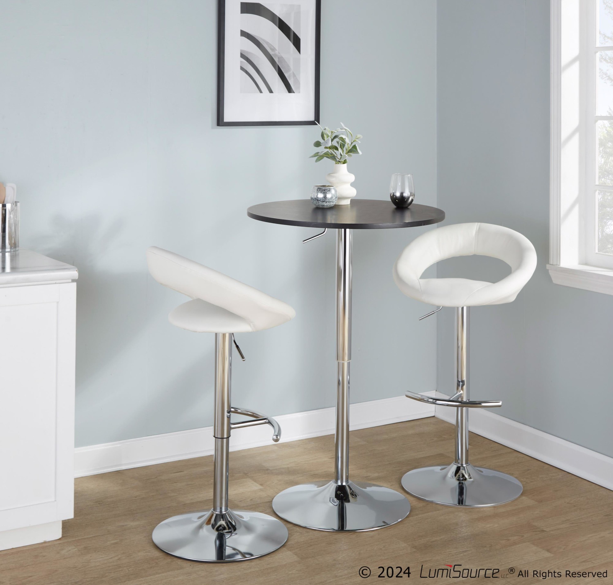 Posh-White-Faux-Leather-Chrome-Contemporary-Swivel-Bar-Stools-Set-of-2-3