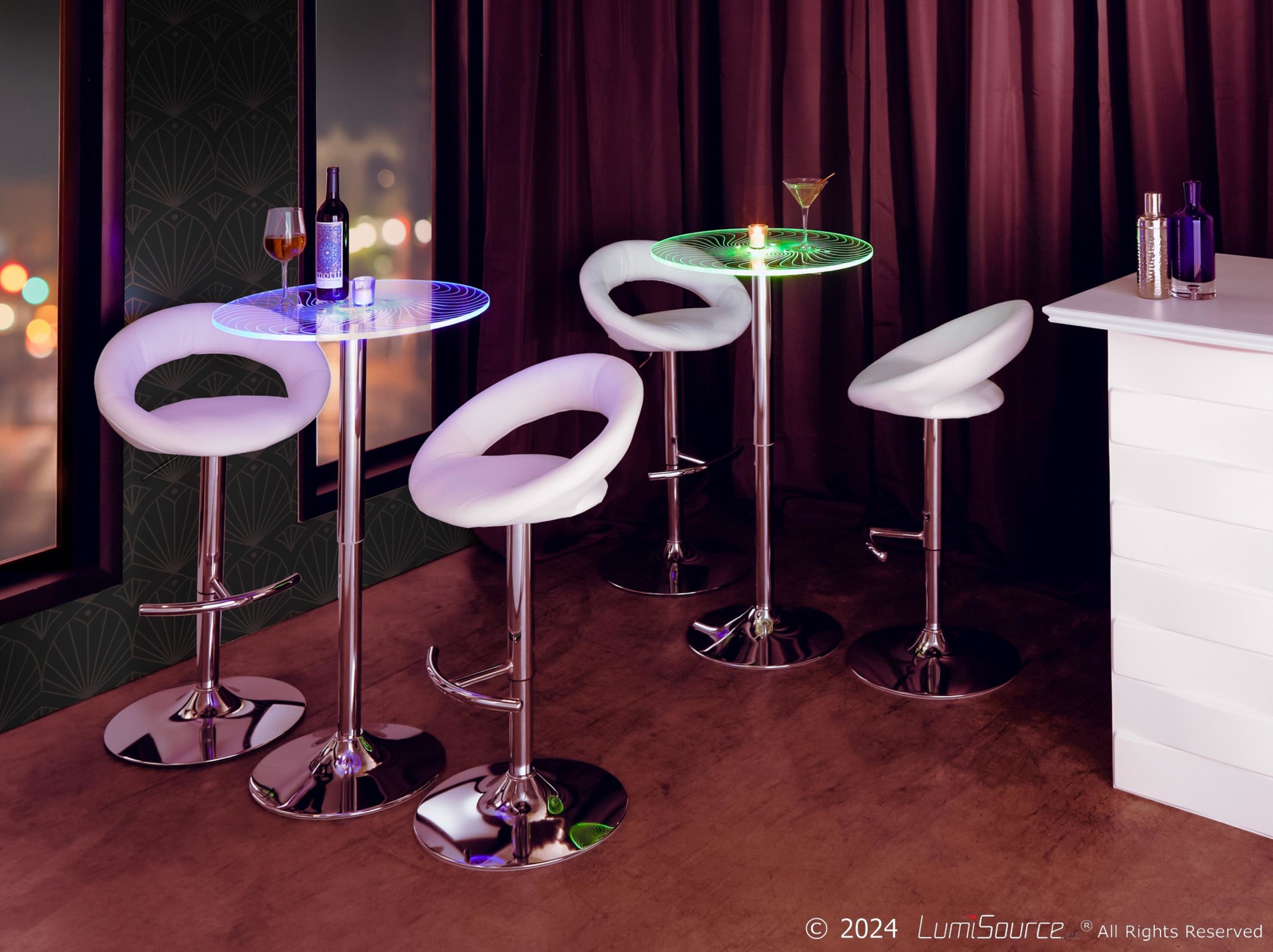 Posh-White-Faux-Leather-Chrome-Contemporary-Swivel-Bar-Stools-Set-of-2-5