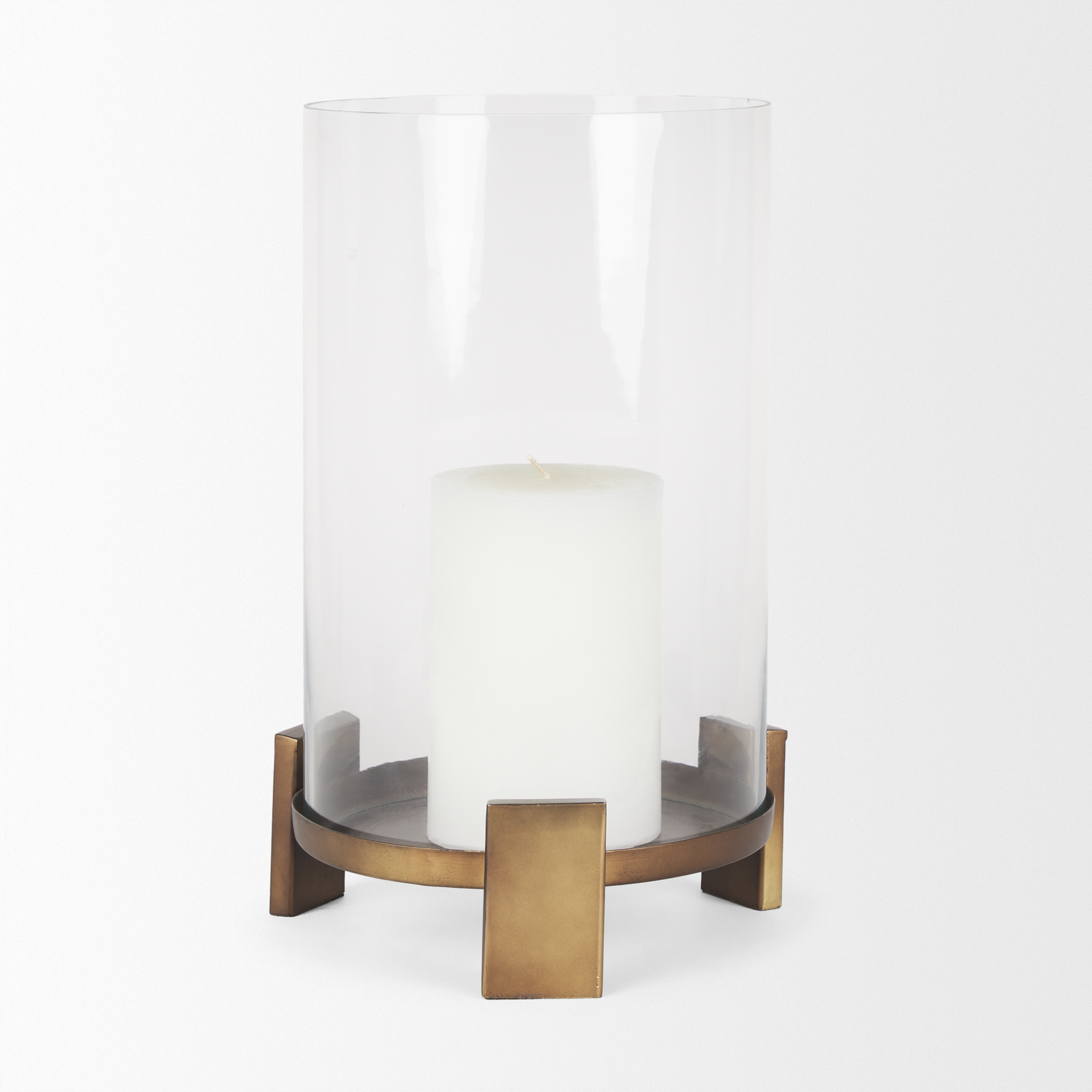 Price-Large-Antiqued-Gold-Metal-w-Glass-Hurricane-Candle-Holder-4