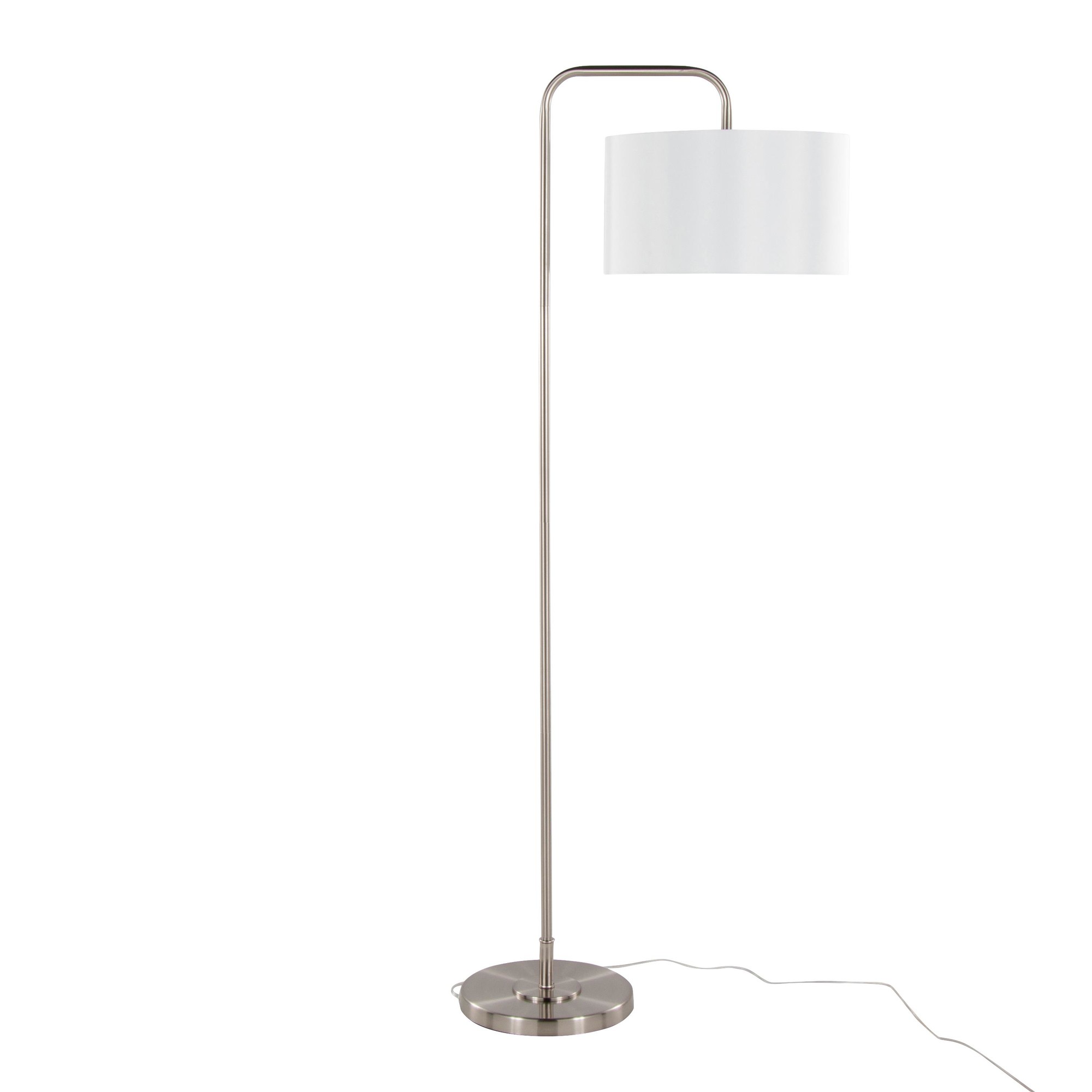 Puck-Contemporary-Brushed-Nickel-Arched-Floor-Lamp-with-Linen-Shade-3