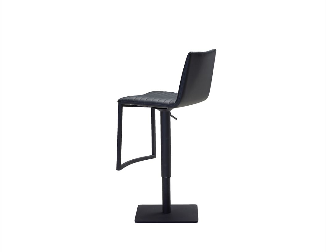 RAVEN-Black-Leatherette-Hydraulic-Bar-Stool-Black-Steel-2