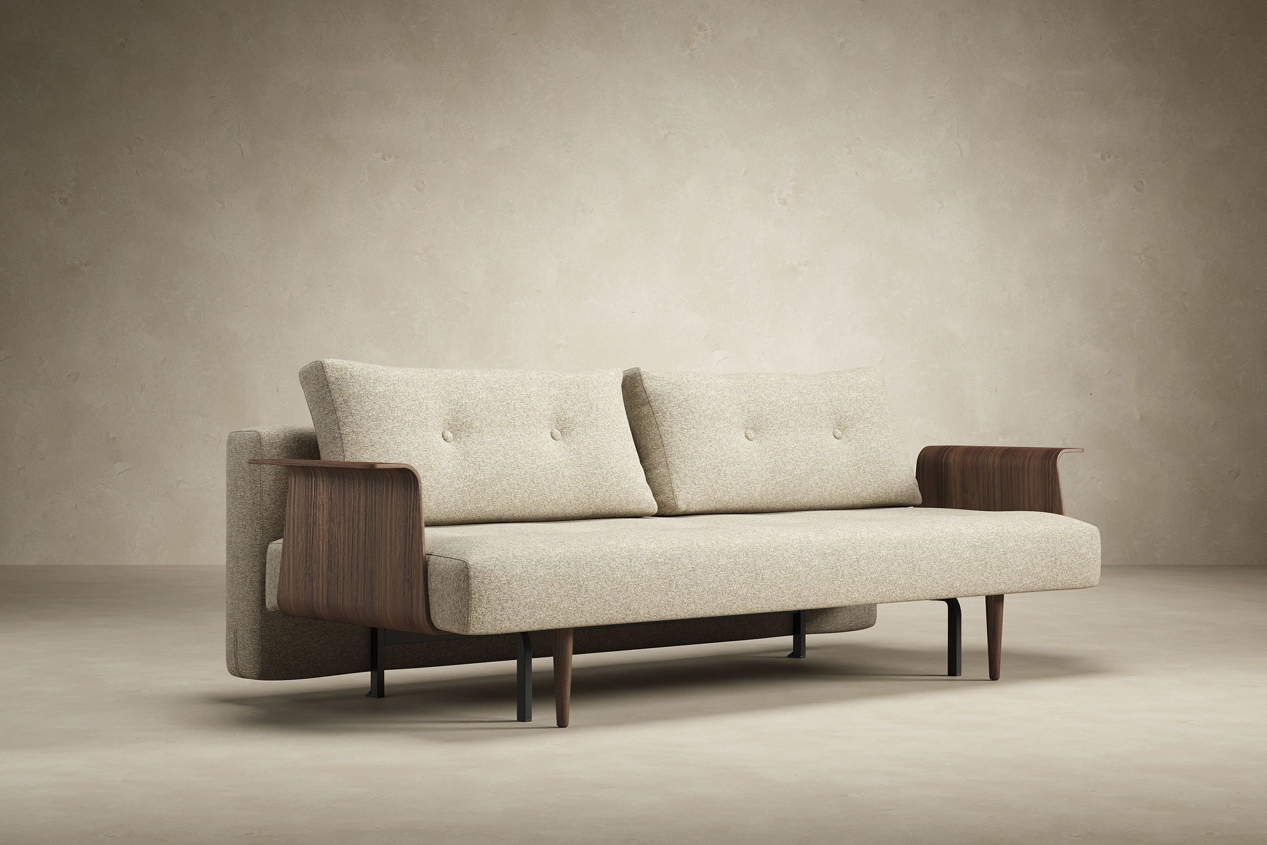 Recast-Sofa-Bed-Dark-Styletto-With-Arms-Halifax-Antique-11
