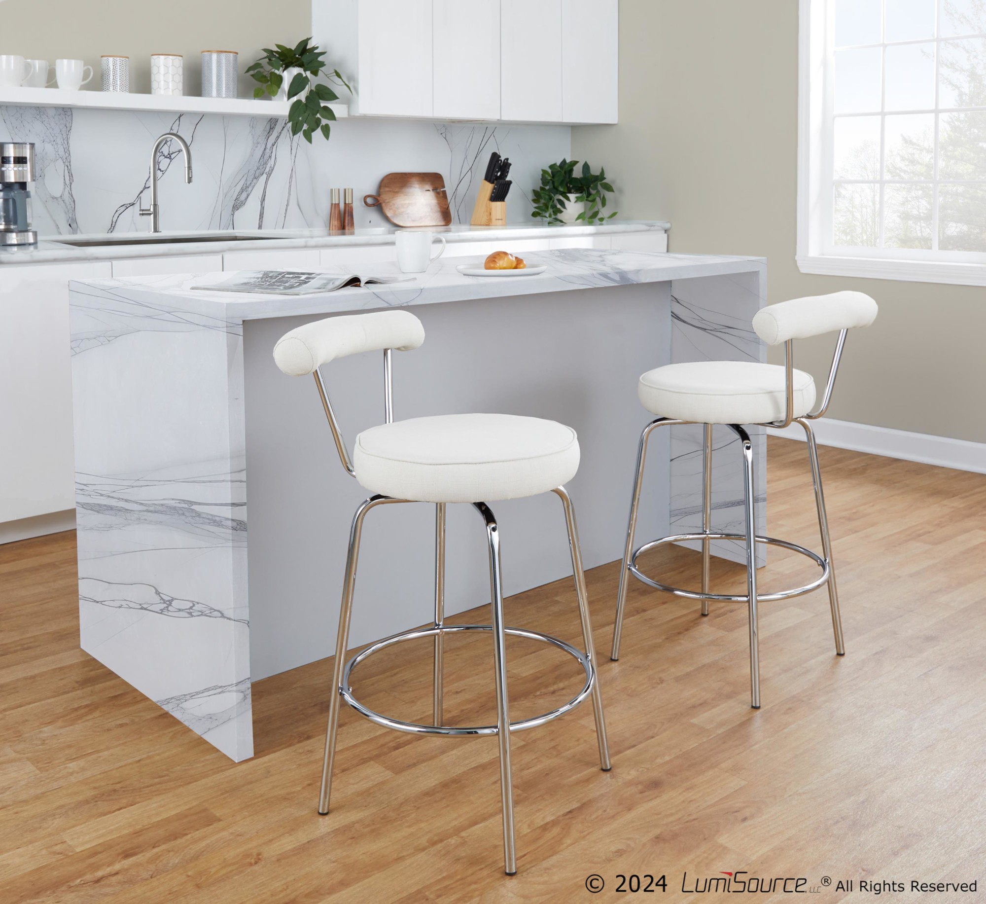 Rhonda-Chrome-and-Cream-Art-Deco-Counter-Stools-Set-of-2-4
