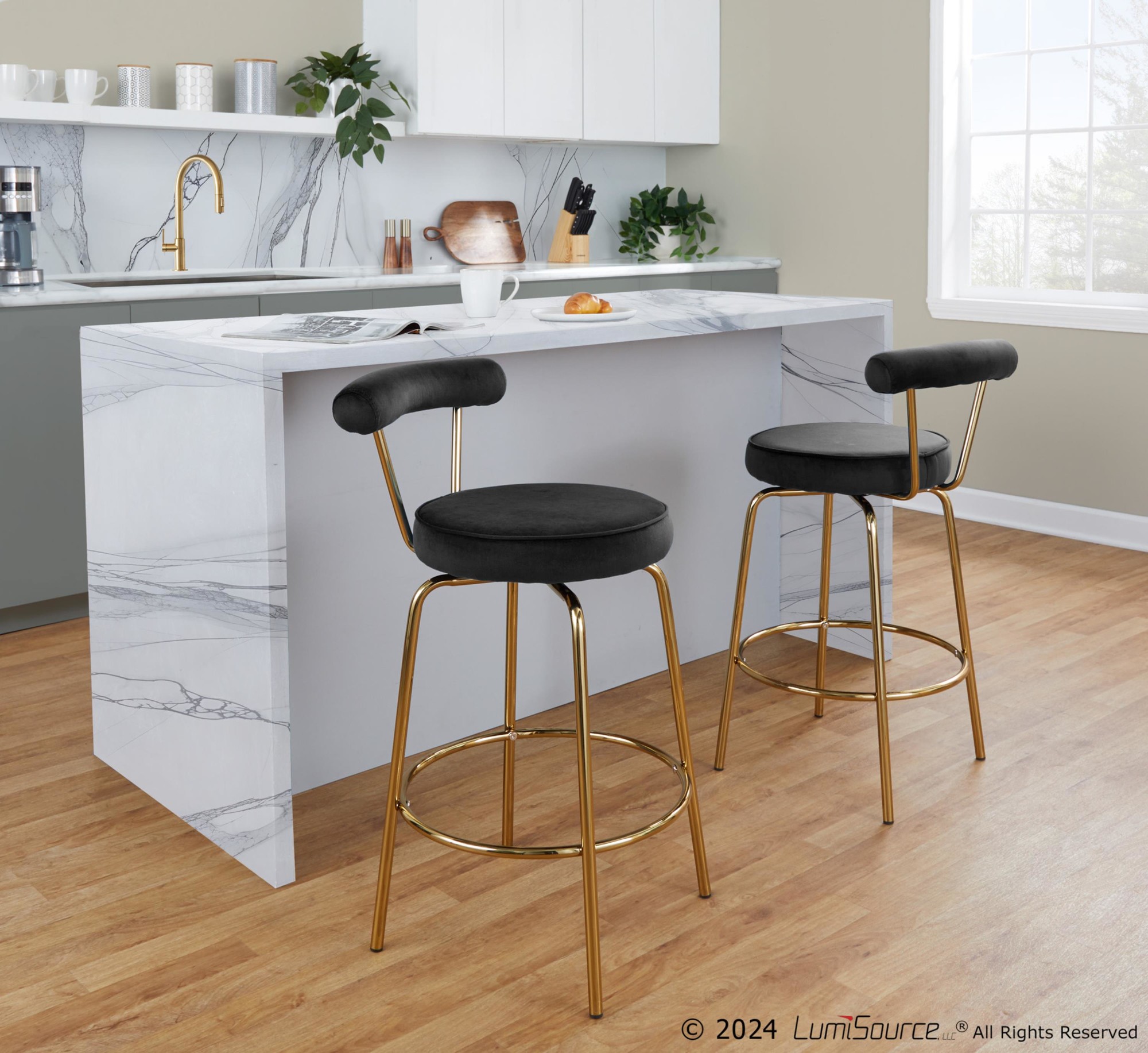 Rhonda-Gold-Metal-Black-Velvet-Art-Deco-Counter-Stools-Set-of-2-2