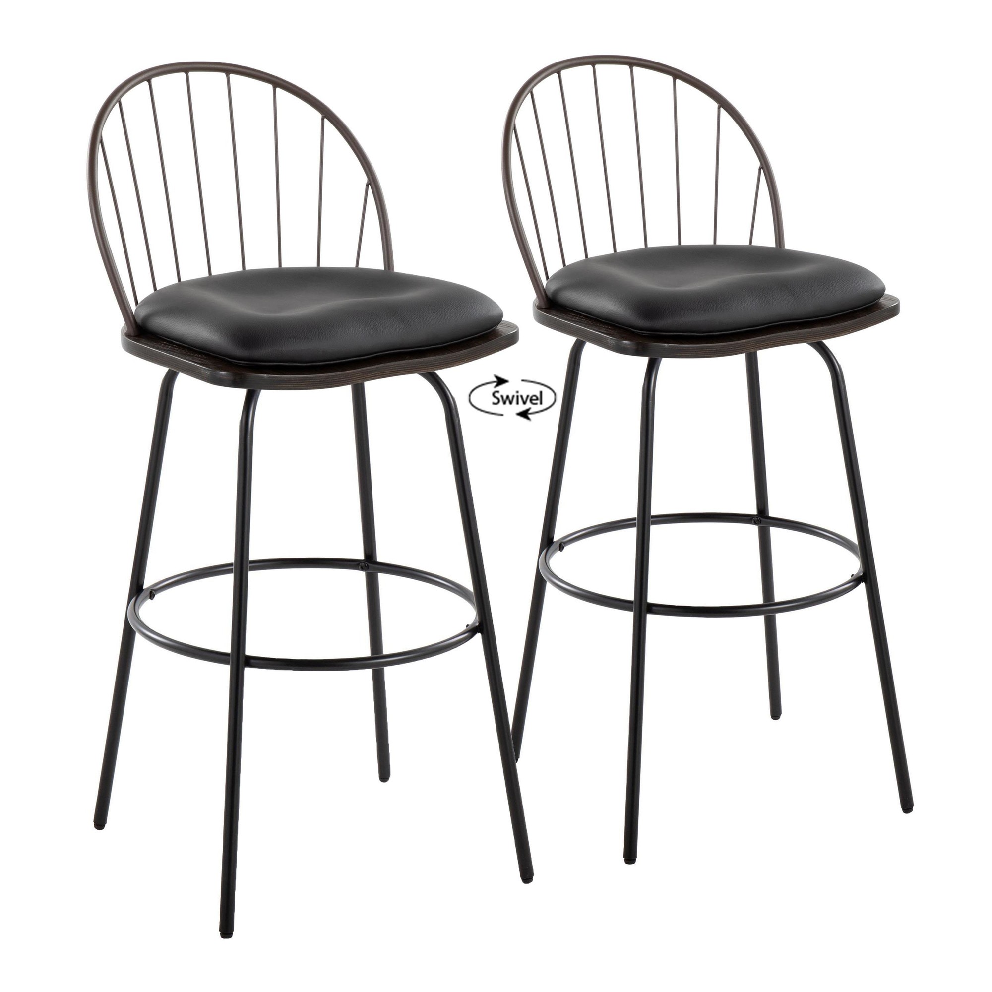 Riley-Claire-30-Inch-Farmhouse-Swivel-Barstool-BlackBrown-Set-of-2-4