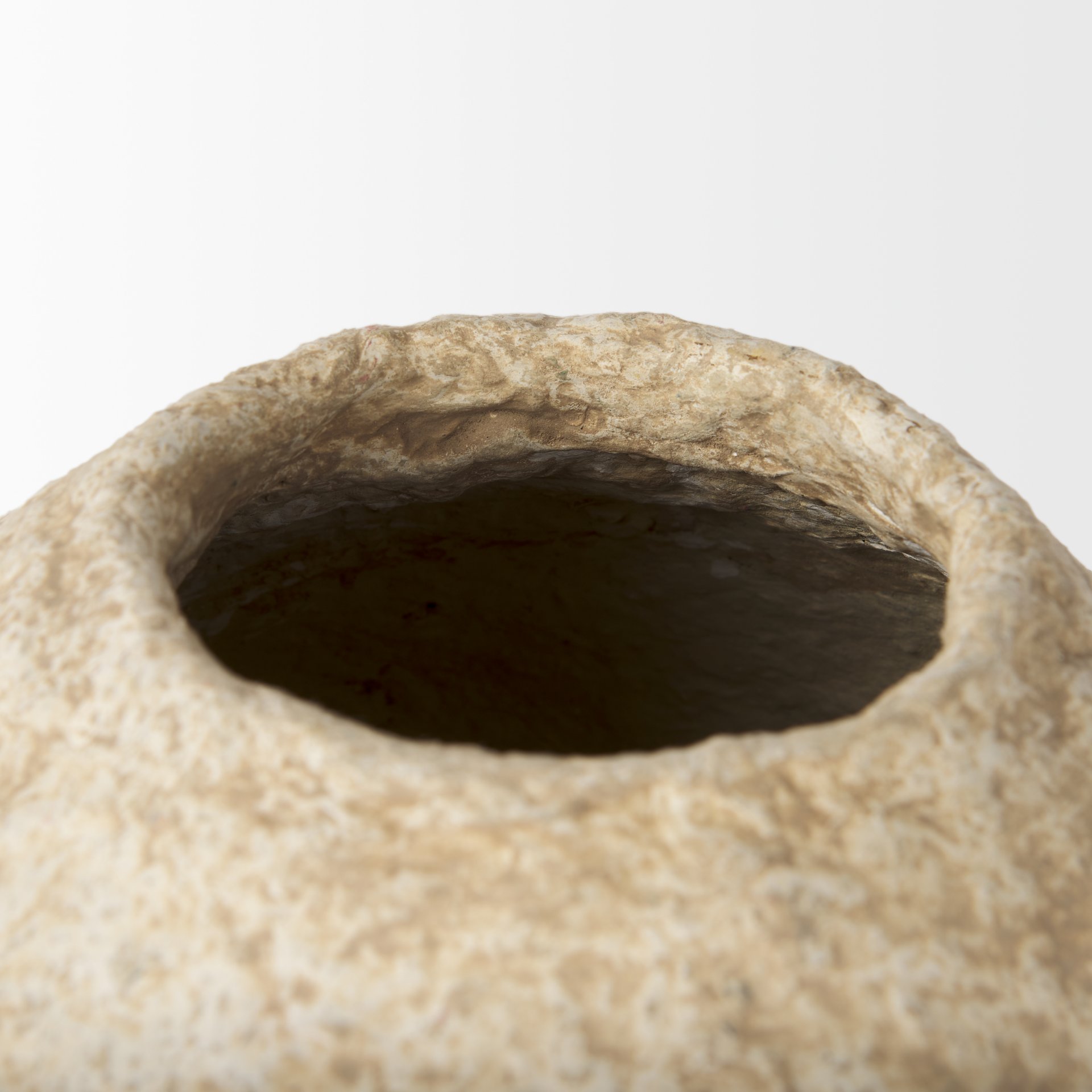 Ritu-Small-Beige-Paper-Mache-Pot-Vase-7