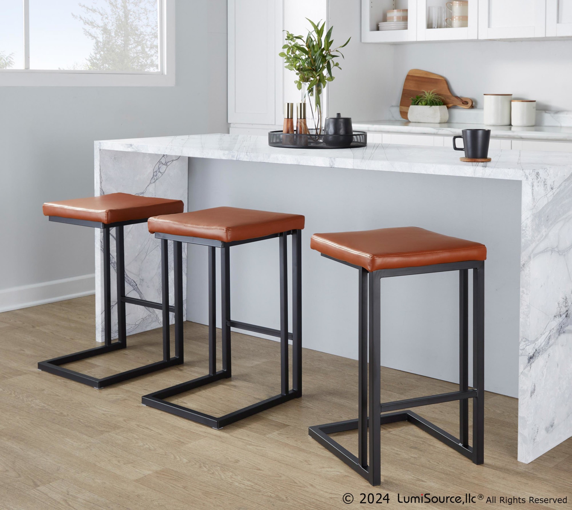Roman-26-Inch-Black-Metal-Camel-Contemporary-Counter-Stools-Set-of-2