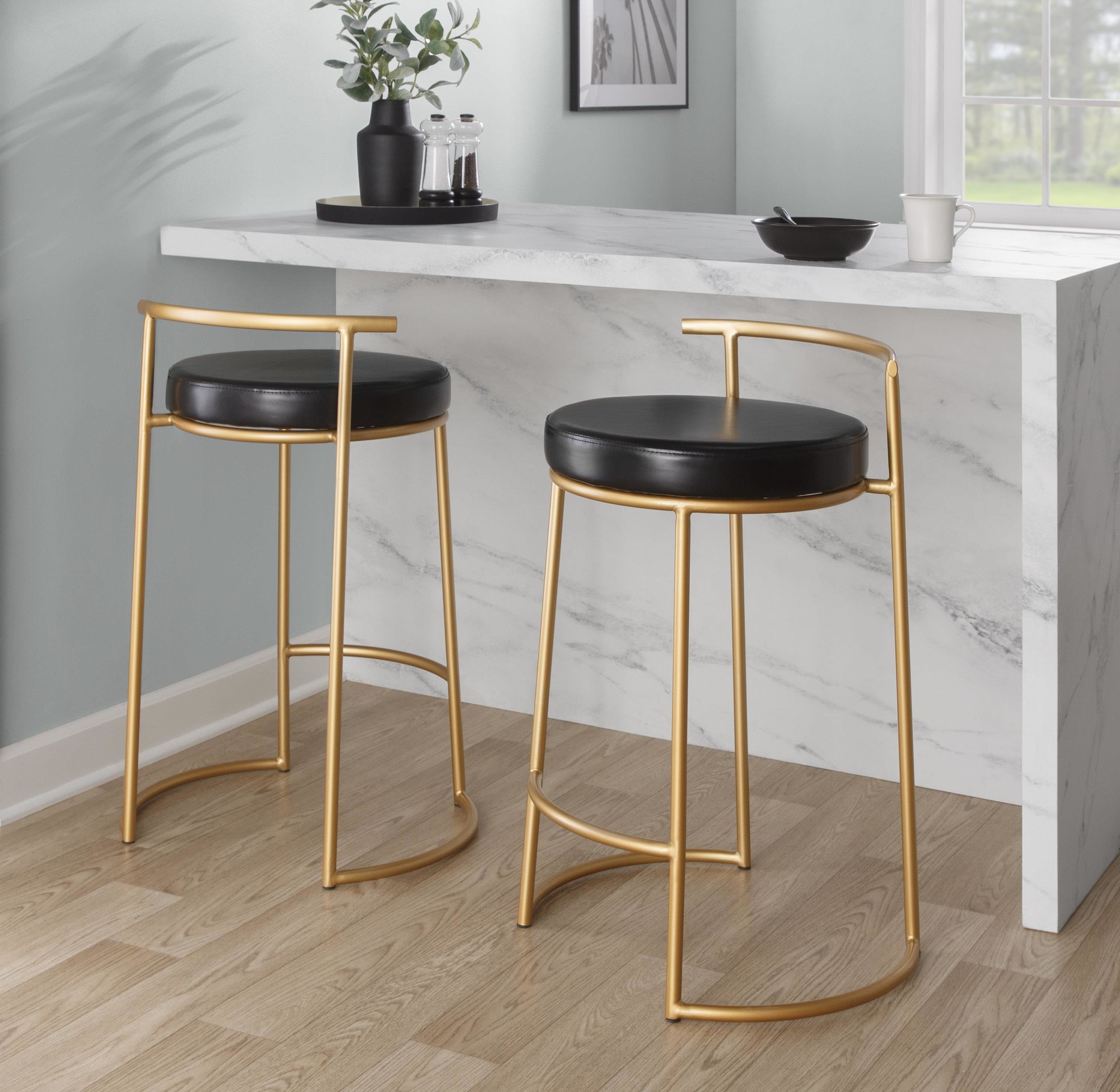 Round-Fuji-26-Inch-Gold-and-Black-Contemporary-Counter-Stools-Set-of-2-1