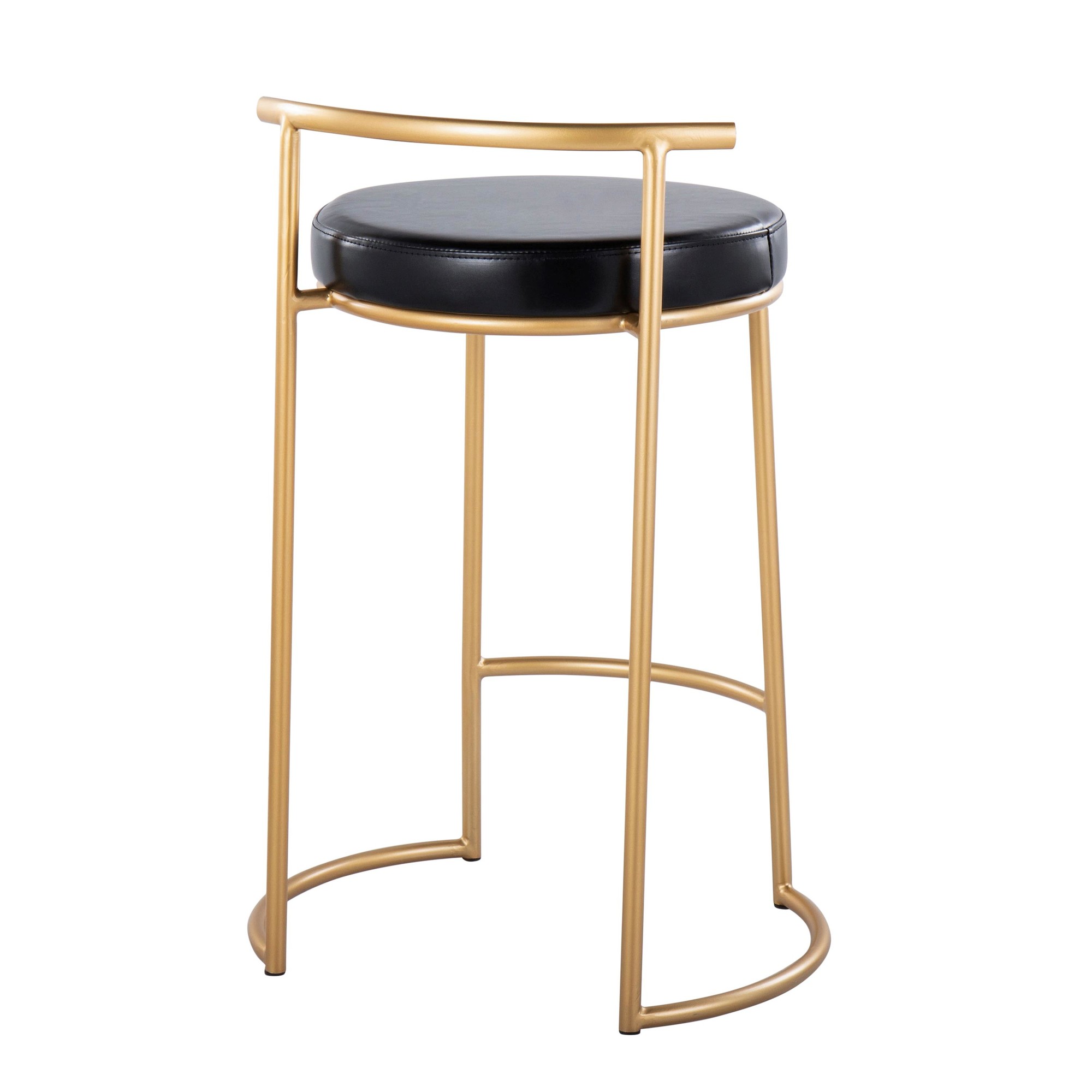Round-Fuji-26-Inch-Gold-and-Black-Contemporary-Counter-Stools-Set-of-2-5
