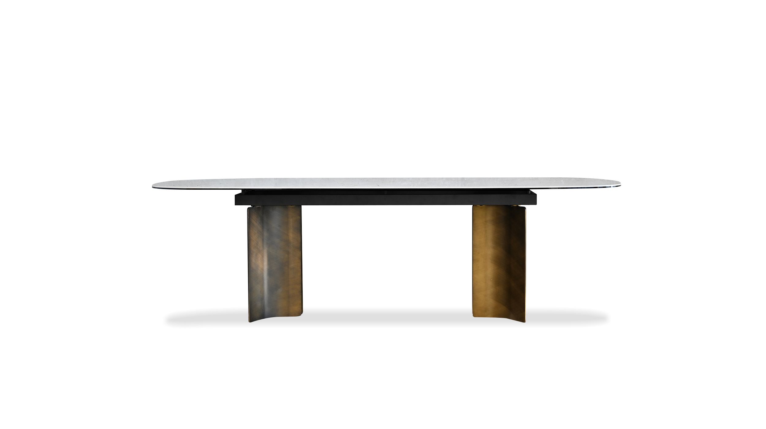 SORRENTO-Oval-Italian-Ceramic-Dining-Table-Antique-Brass-1