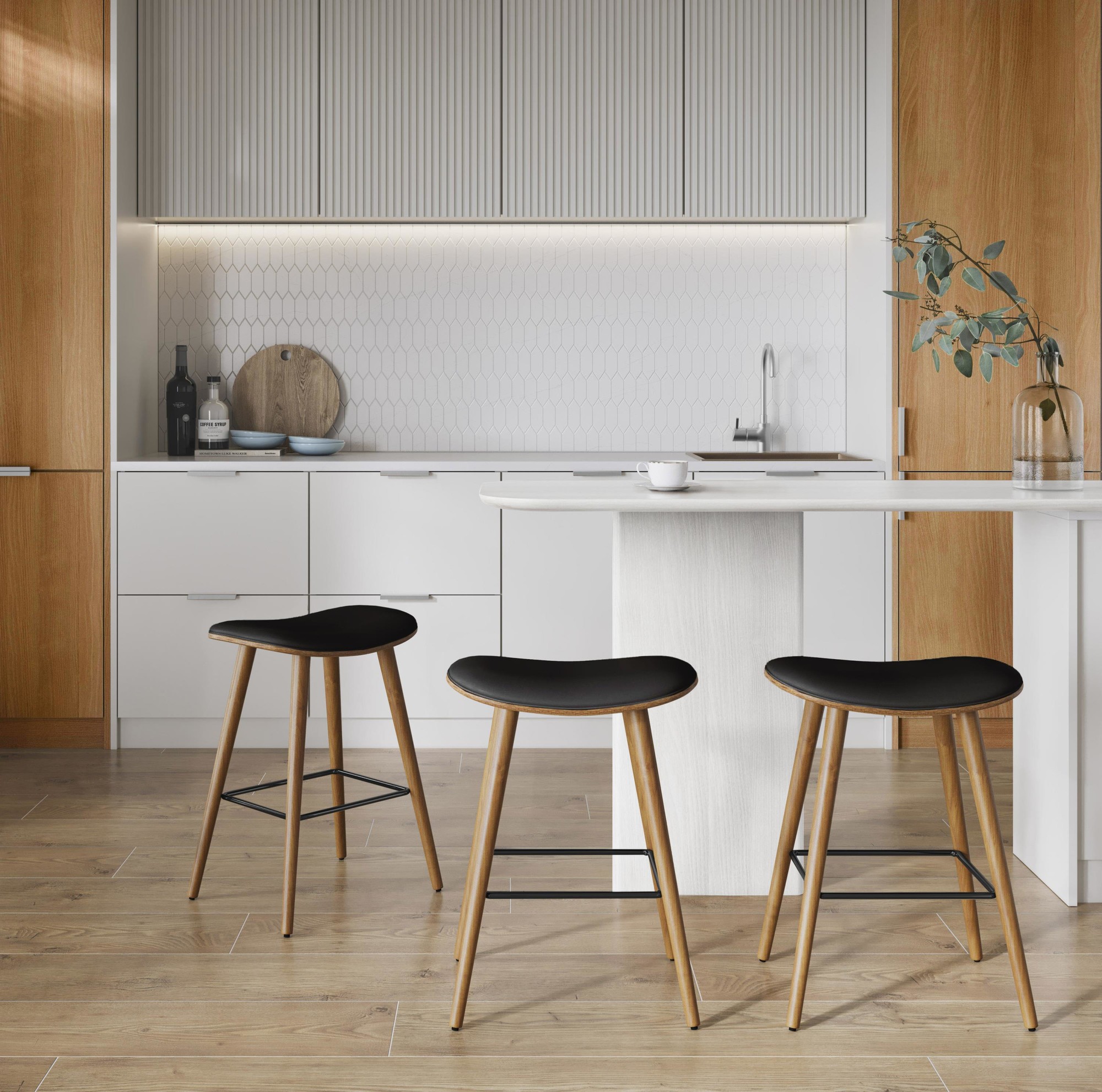 Saddle-Walnut-Black-Faux-Leather-26-Inch-Counter-Stools-Set-of-2-2