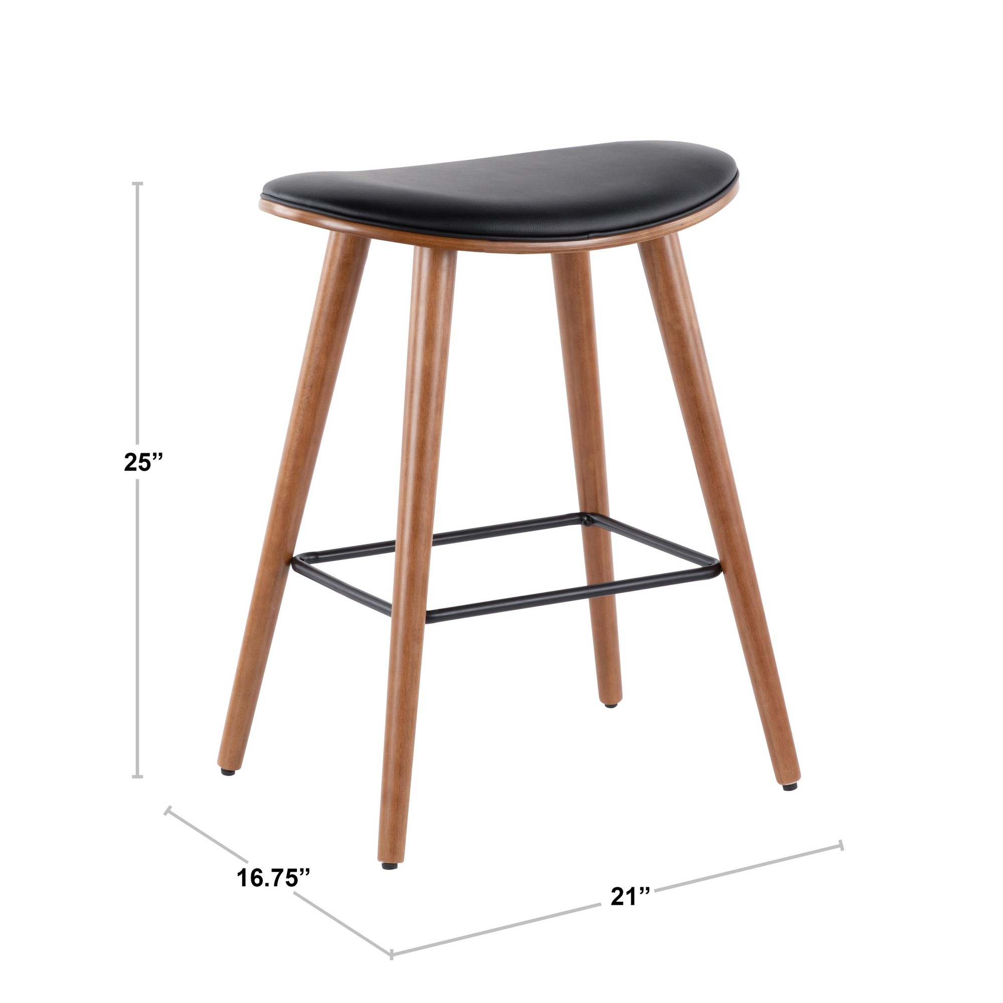 Saddle-Walnut-White-Faux-Leather-26-Inch-Counter-Stools-Set-of-2-9