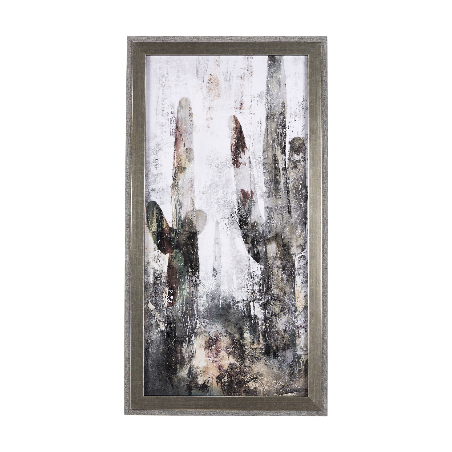 Saguaro-Forest-31-by-Scott-Brems-a-Hand-Embelished-Textured-Framed-Art-Print