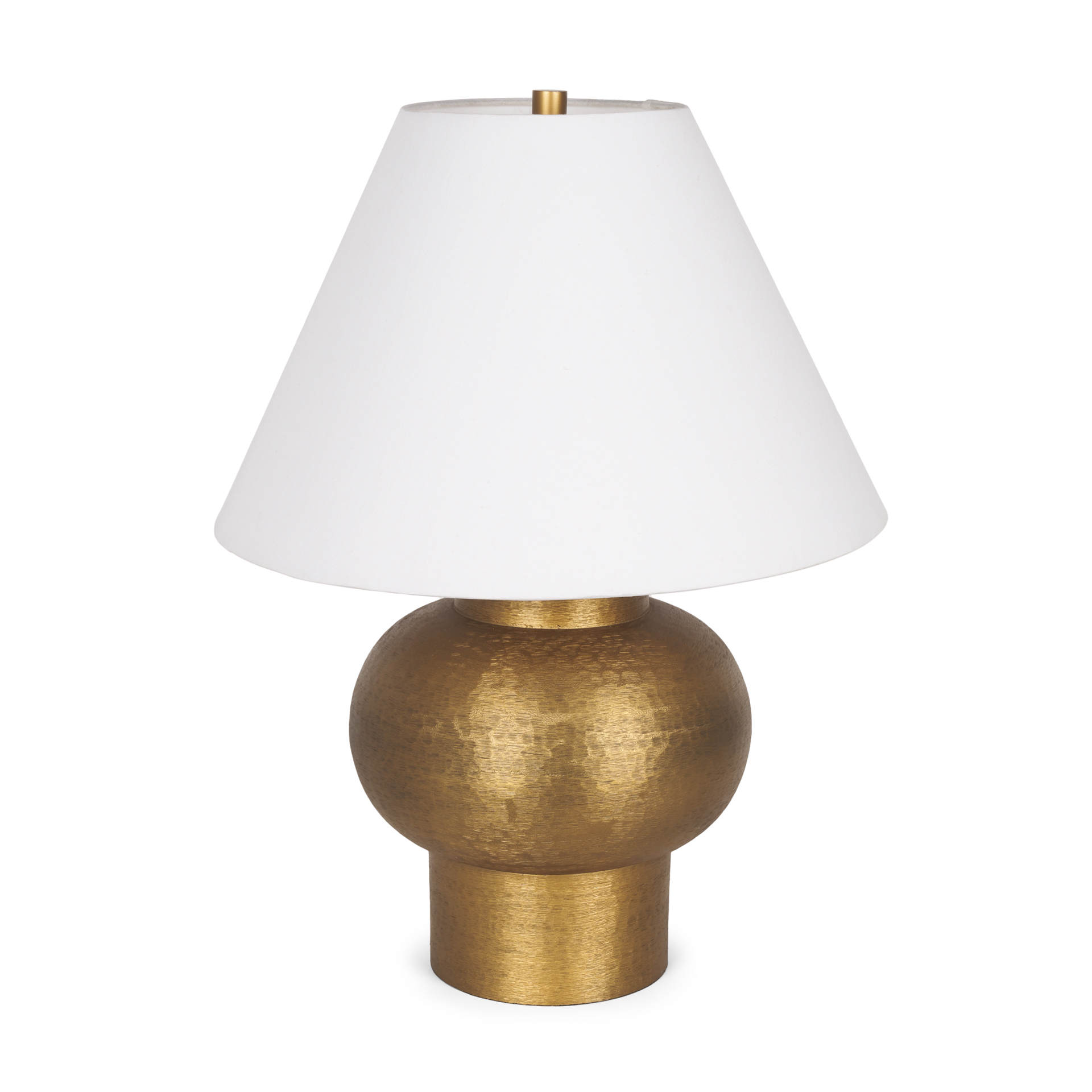 Salaah-Antique-Gold-Brushed-Metal-w-Cream-Shade-Table-Lamp