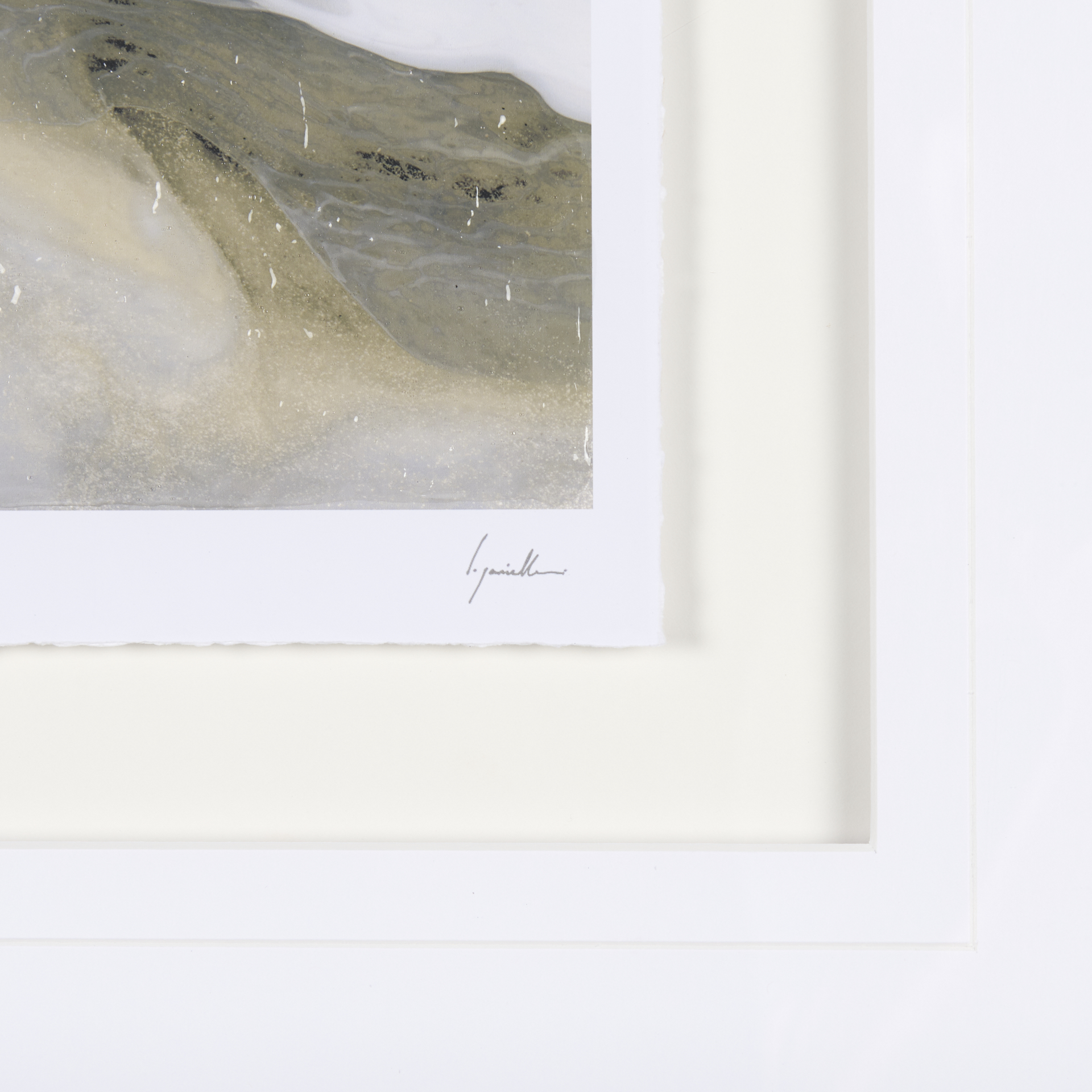 Sandy-Waves-I-by-Mercana-Studio-a-Hand-Embelished-Textured-Framed-Art-Print-Matted-under-Glass-6