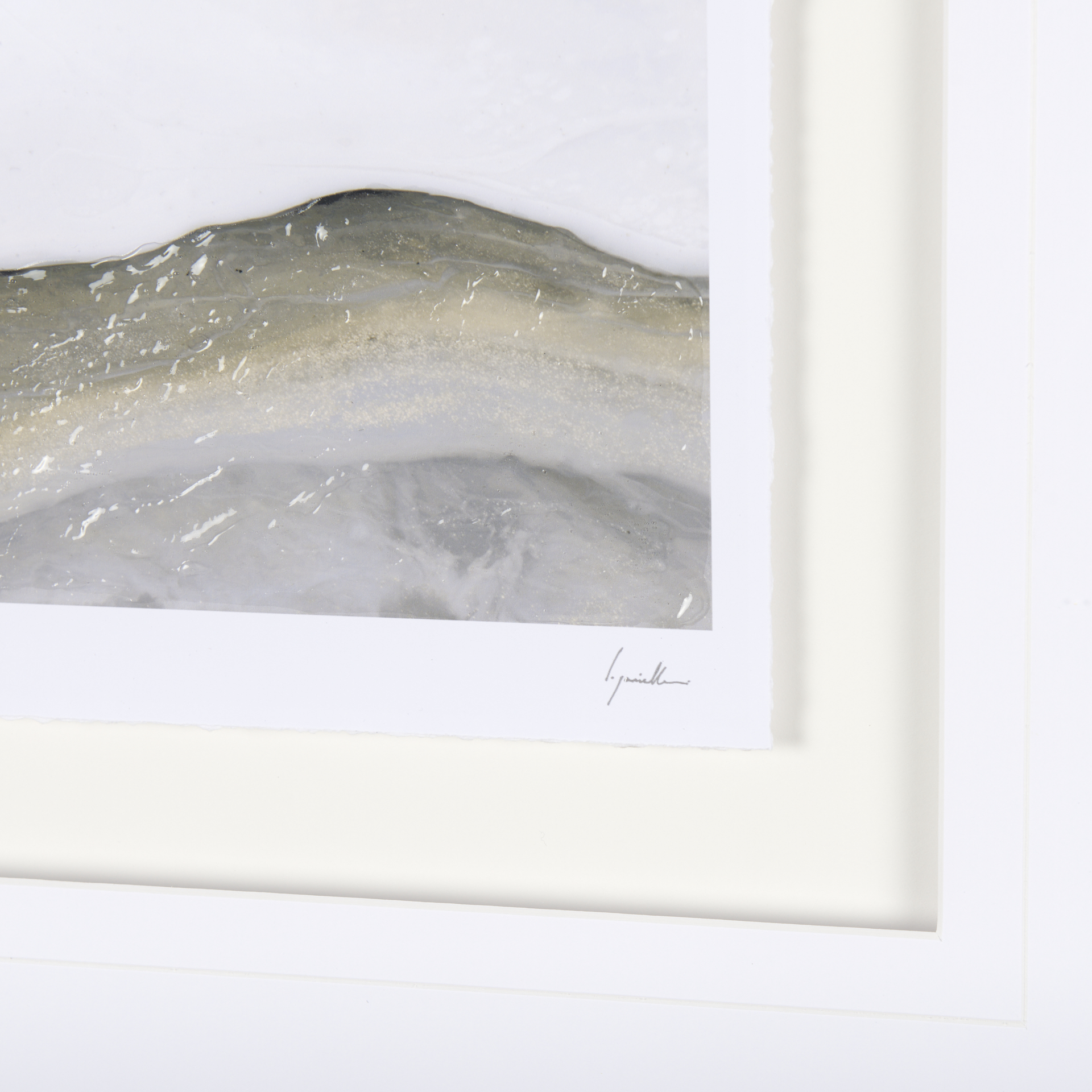 Sandy-Waves-II-by-Mercana-Studio-a-Hand-Embelished-Textured-Framed-Art-Print-Matted-under-Glass-6