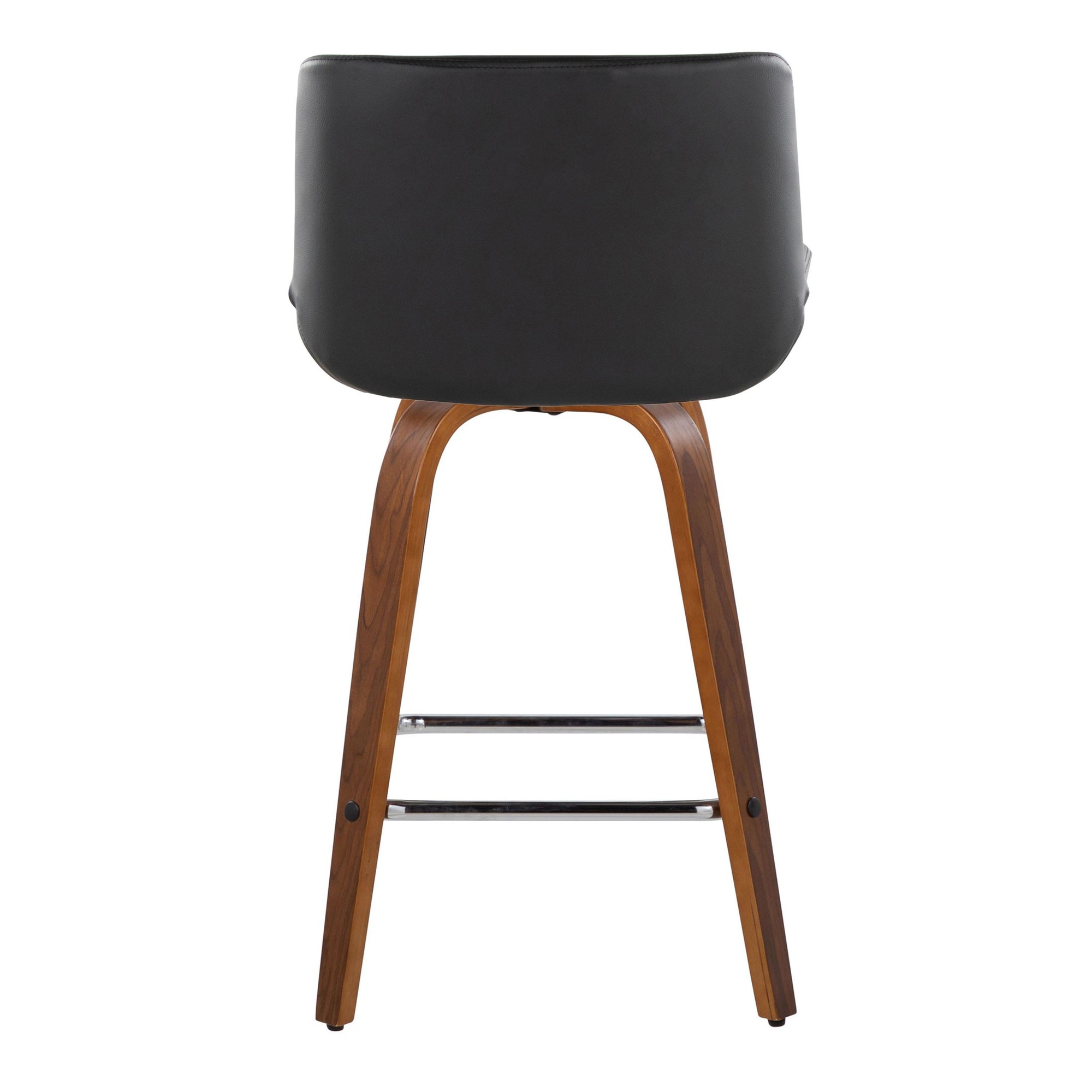 Santi-25-Inch-Black-Faux-Leather-Mid-Century-Swivel-Stools-Set-of-2-6
