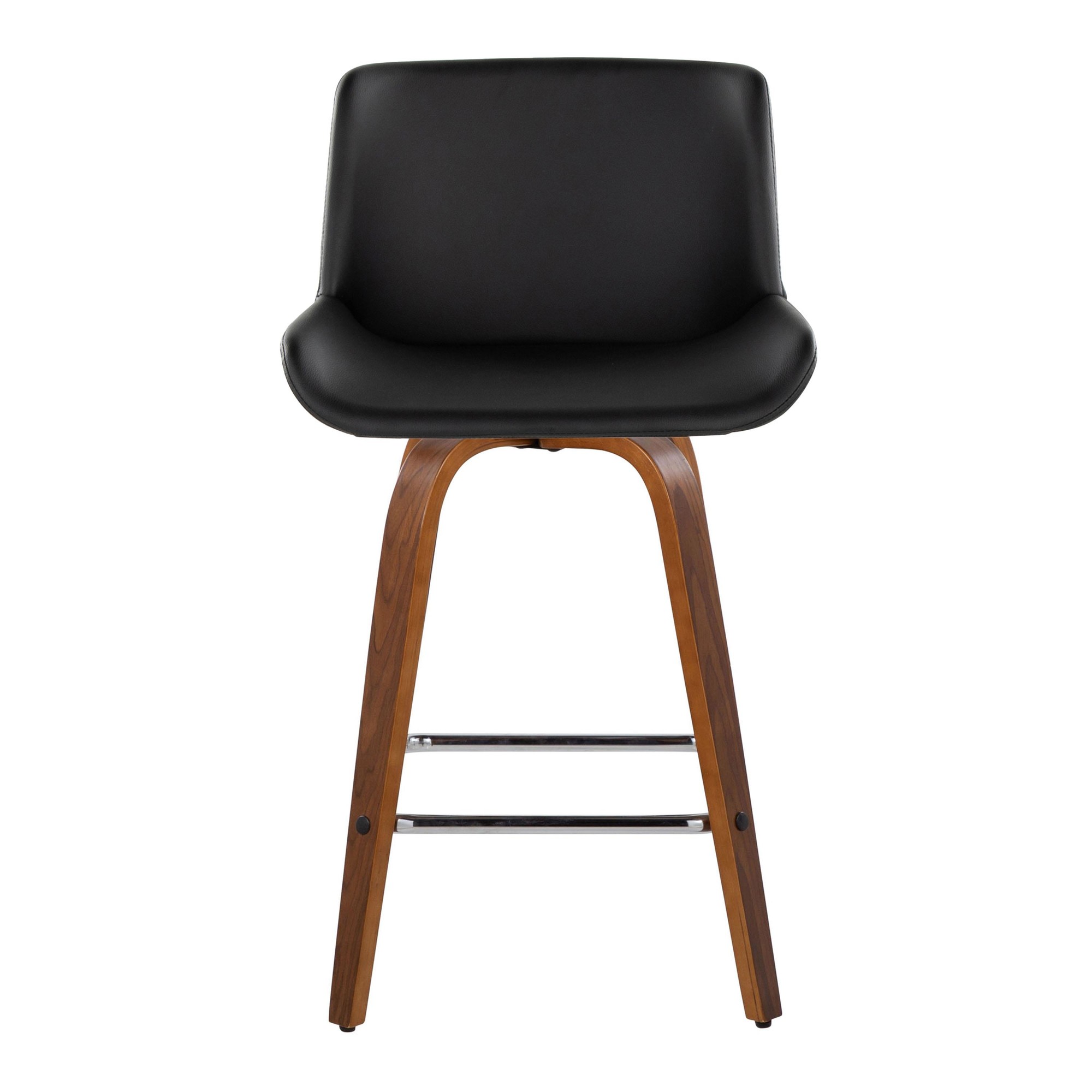 Santi-25-Inch-Black-Faux-Leather-Mid-Century-Swivel-Stools-Set-of-2-7