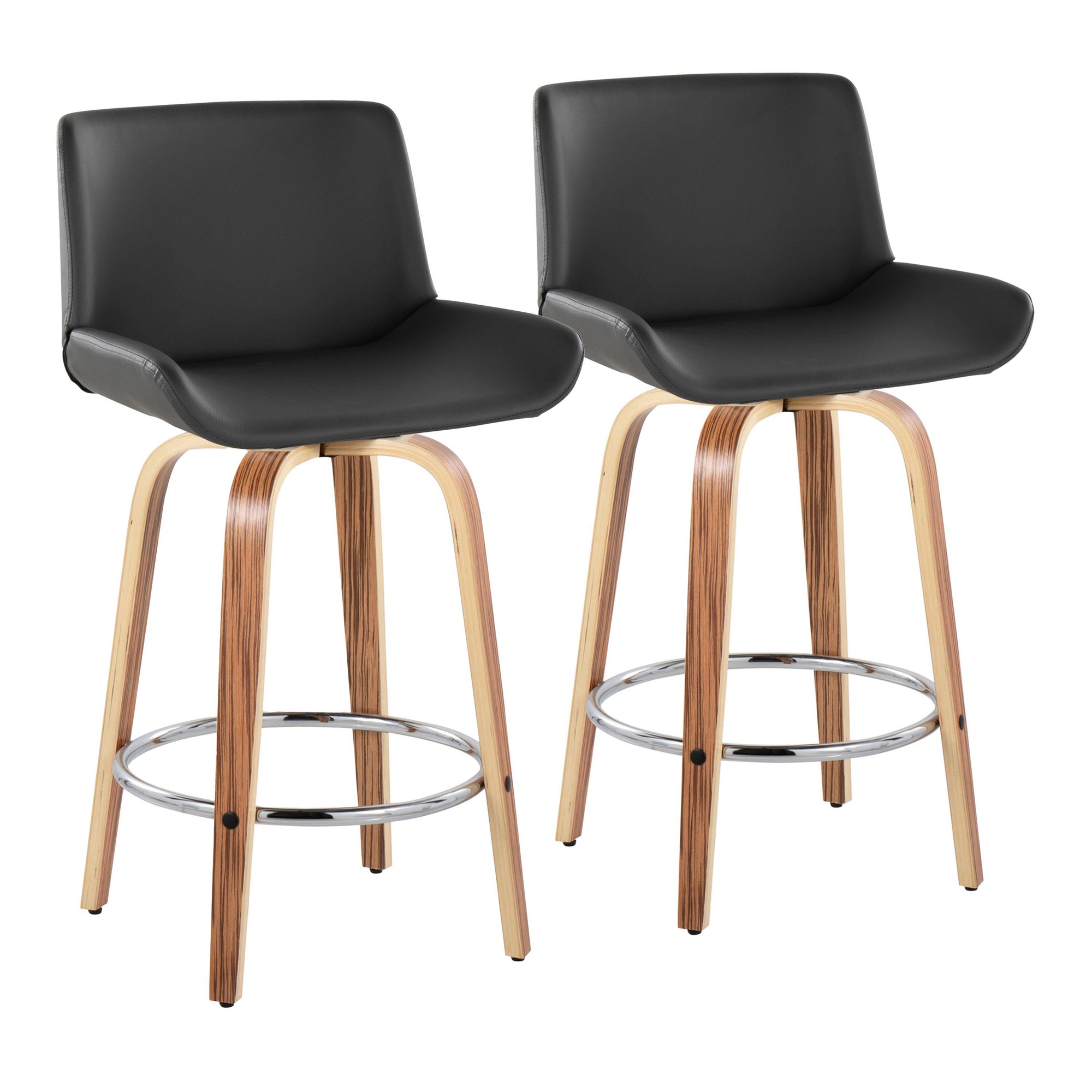 Santi-25-Mid-Century-Modern-Swivel-Counter-Stools-ZebraGrey-Set-of-2-2
