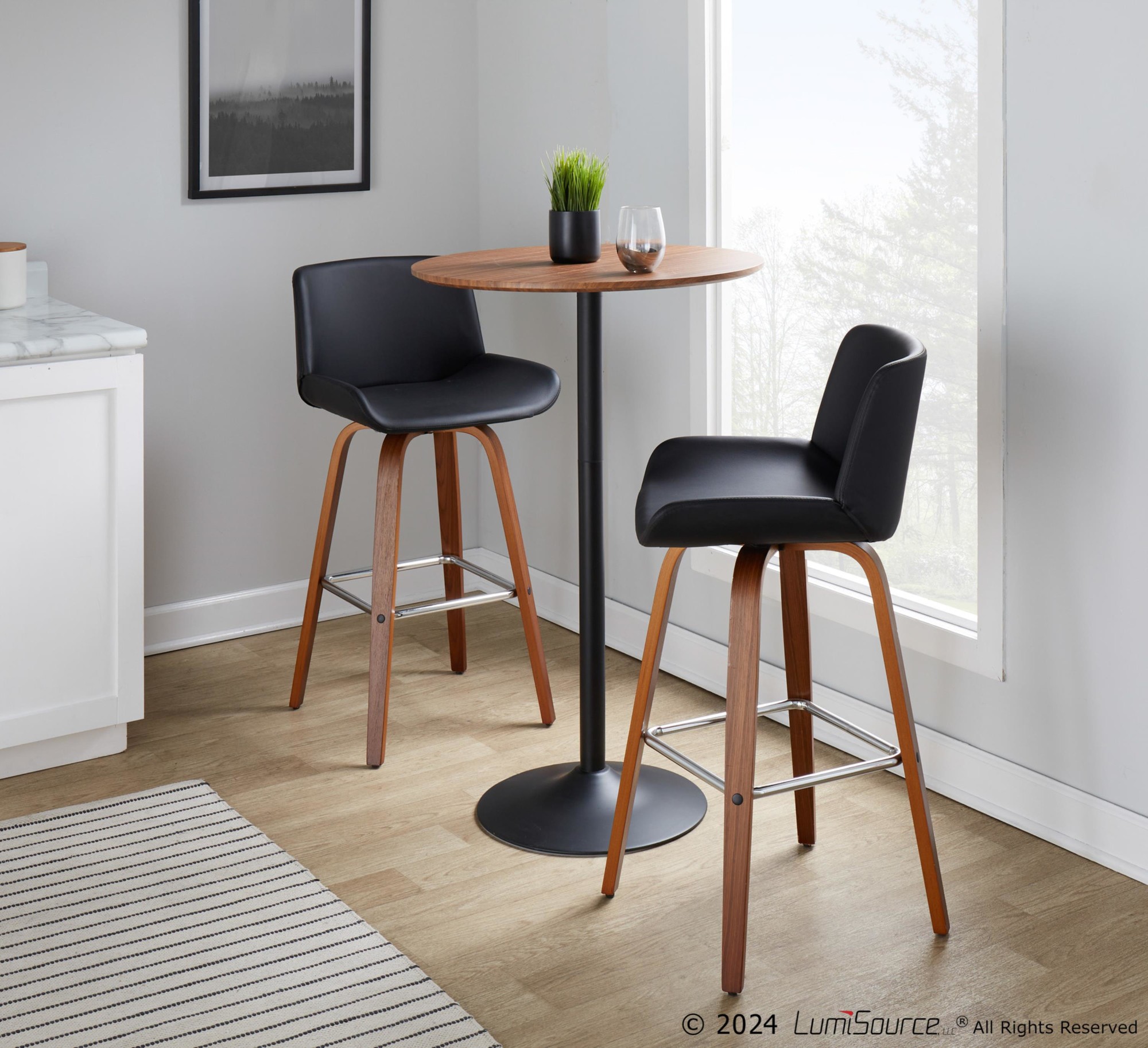 Santi-30-Mid-Century-Walnut-and-Black-Faux-Leather-Barstools-Set-of-2-1